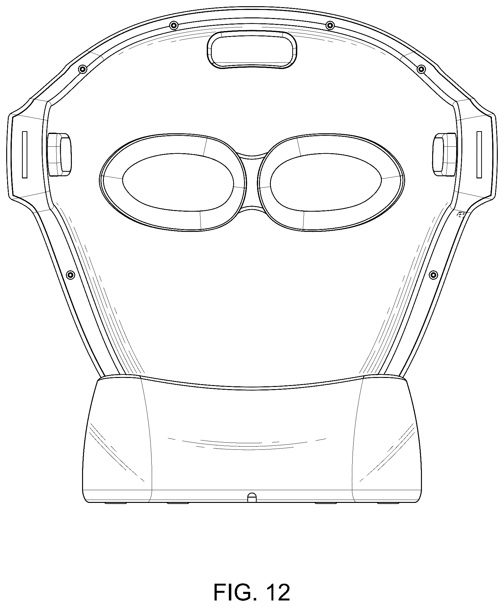 Patent USD1045106 Figure 12 – Skincare mask with charger