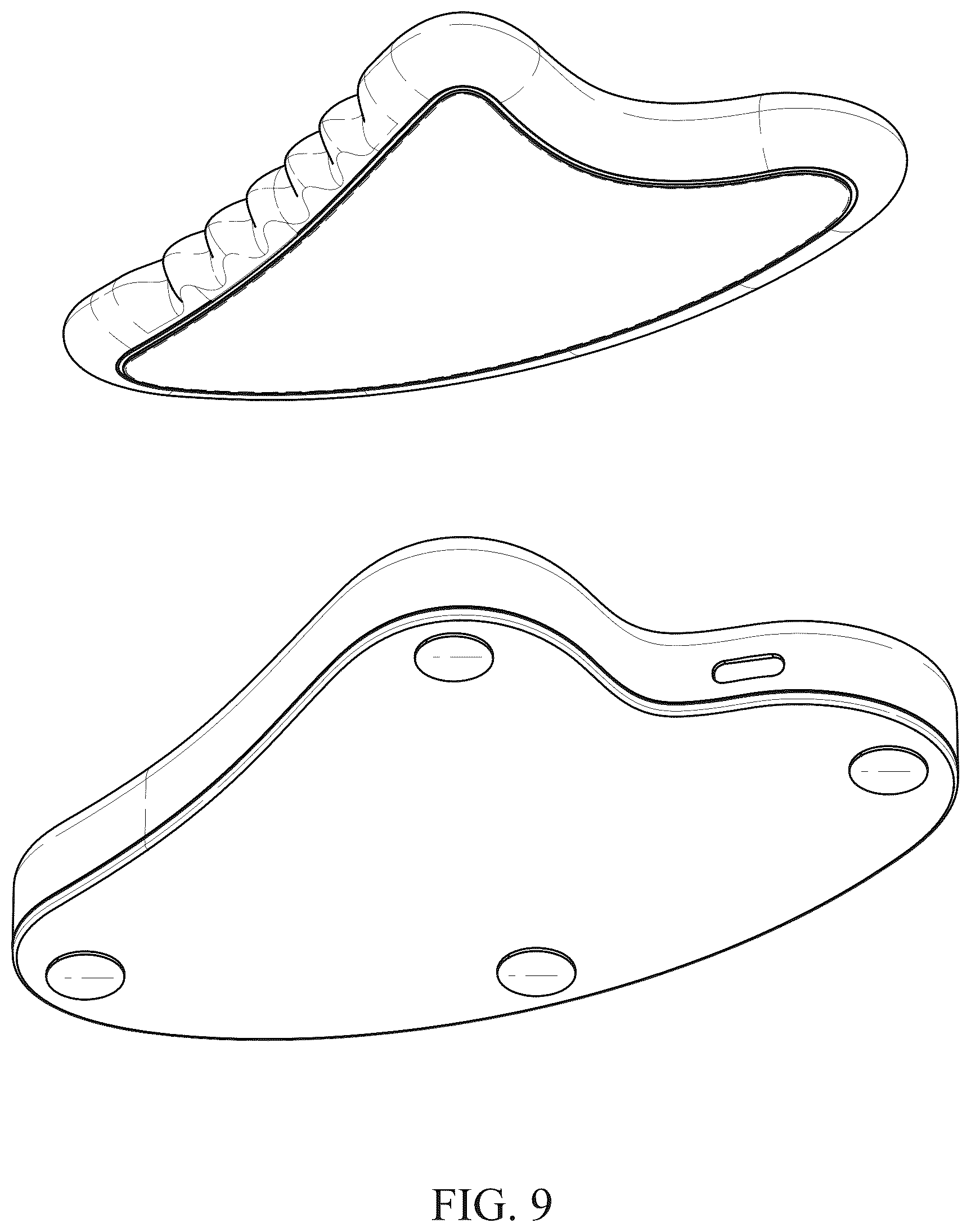 Patent USD1045107 Figure 8 – Red light therapy gua sha