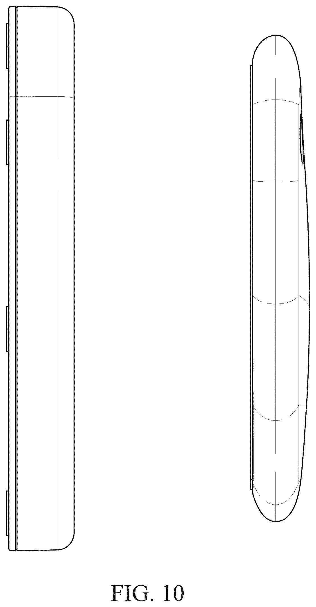 Patent USD1045107 Figure 9 – Red light therapy gua sha