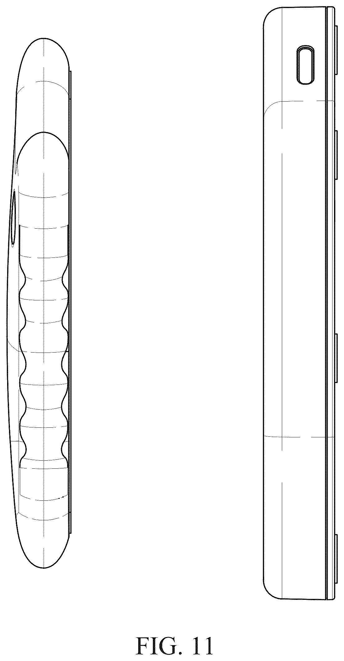 Patent USD1045107 Figure 10 – Red light therapy gua sha