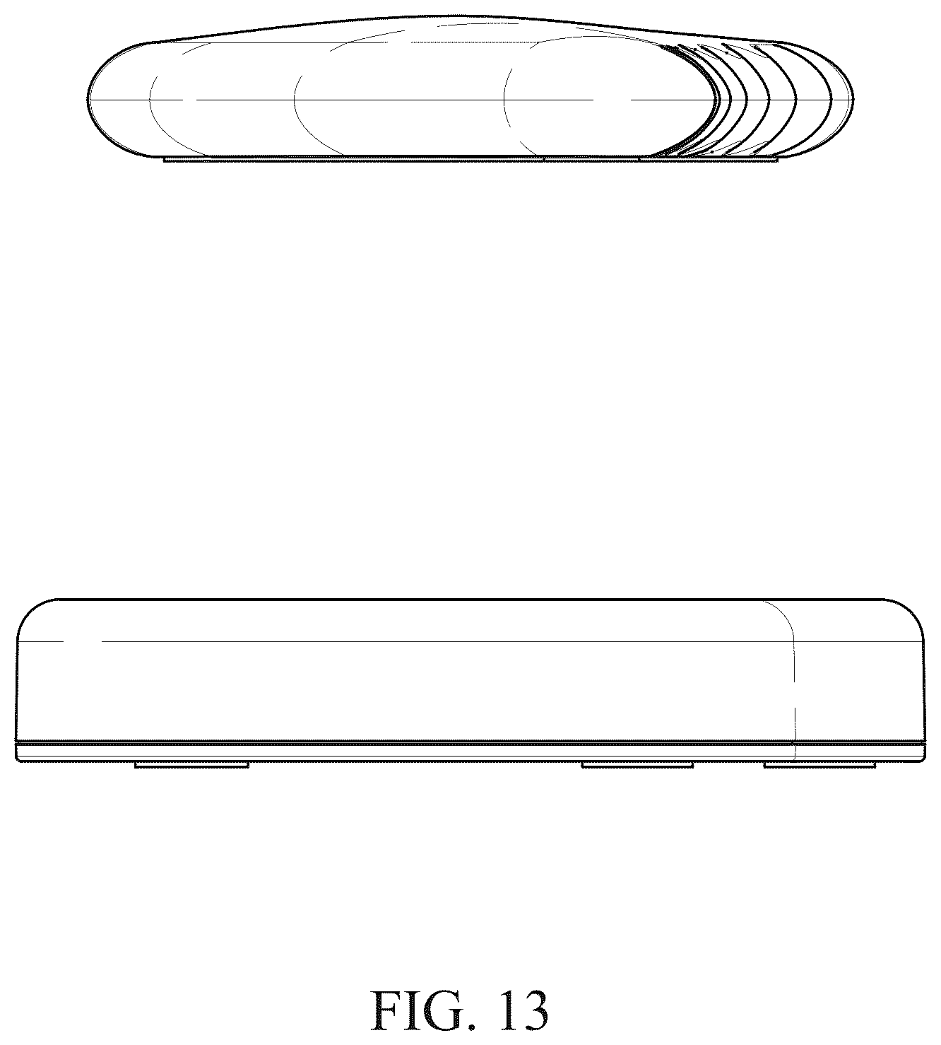 Patent USD1045107 Figure 12 – Red light therapy gua sha