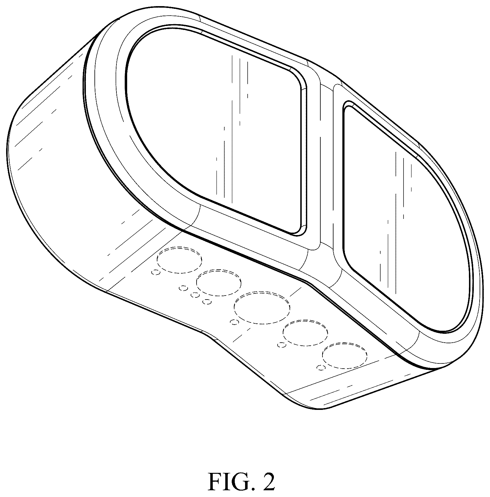Patent USD1045108 Figure 2 – Handheld skincare device