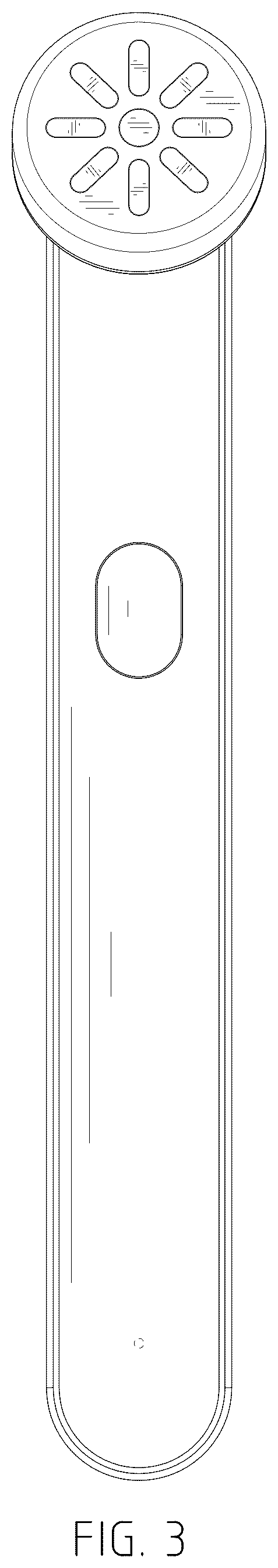 Patent USD1045109 Figure 3 – Eye beauty instrument