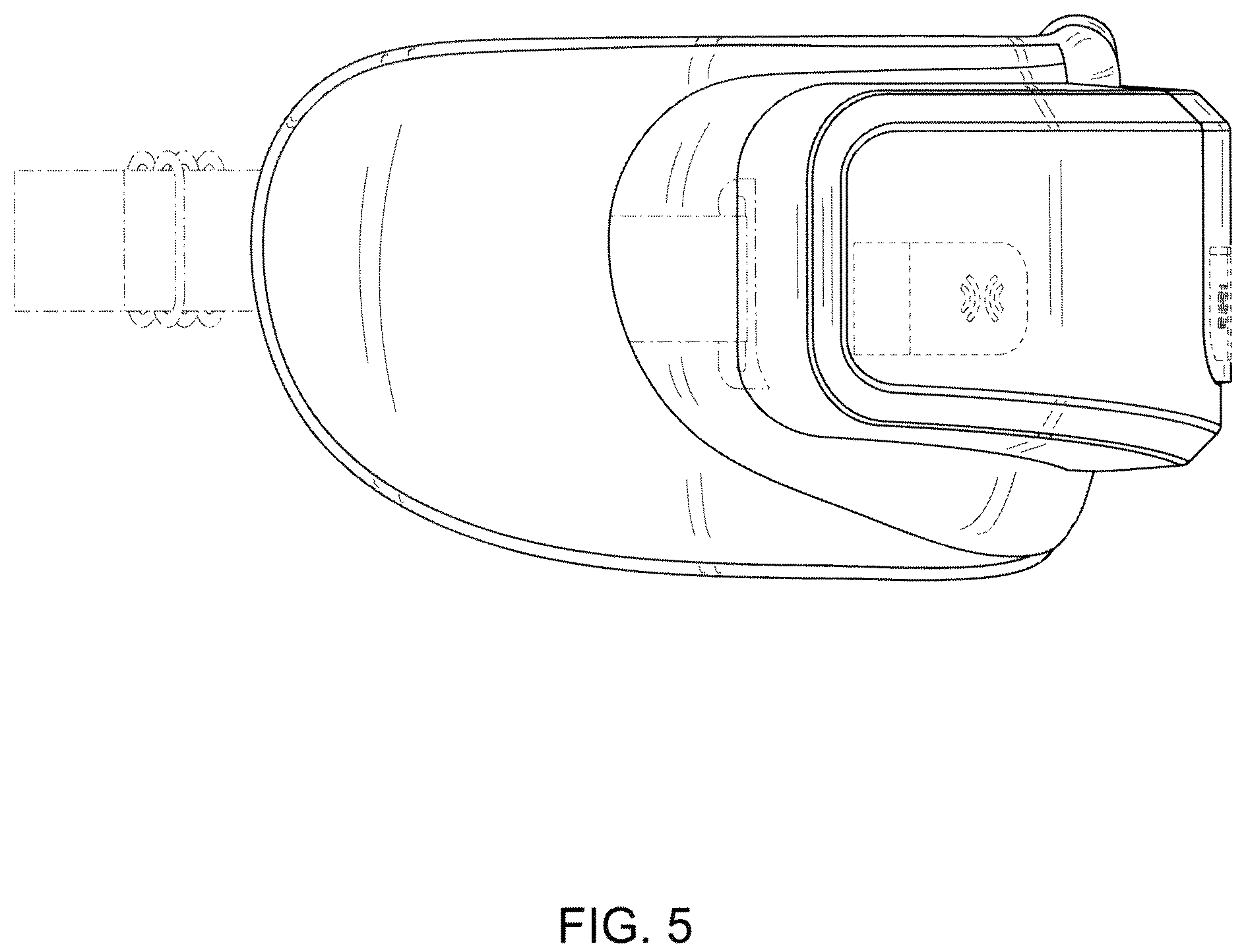 Patent USD1045110 Figure 5 – Eye massager