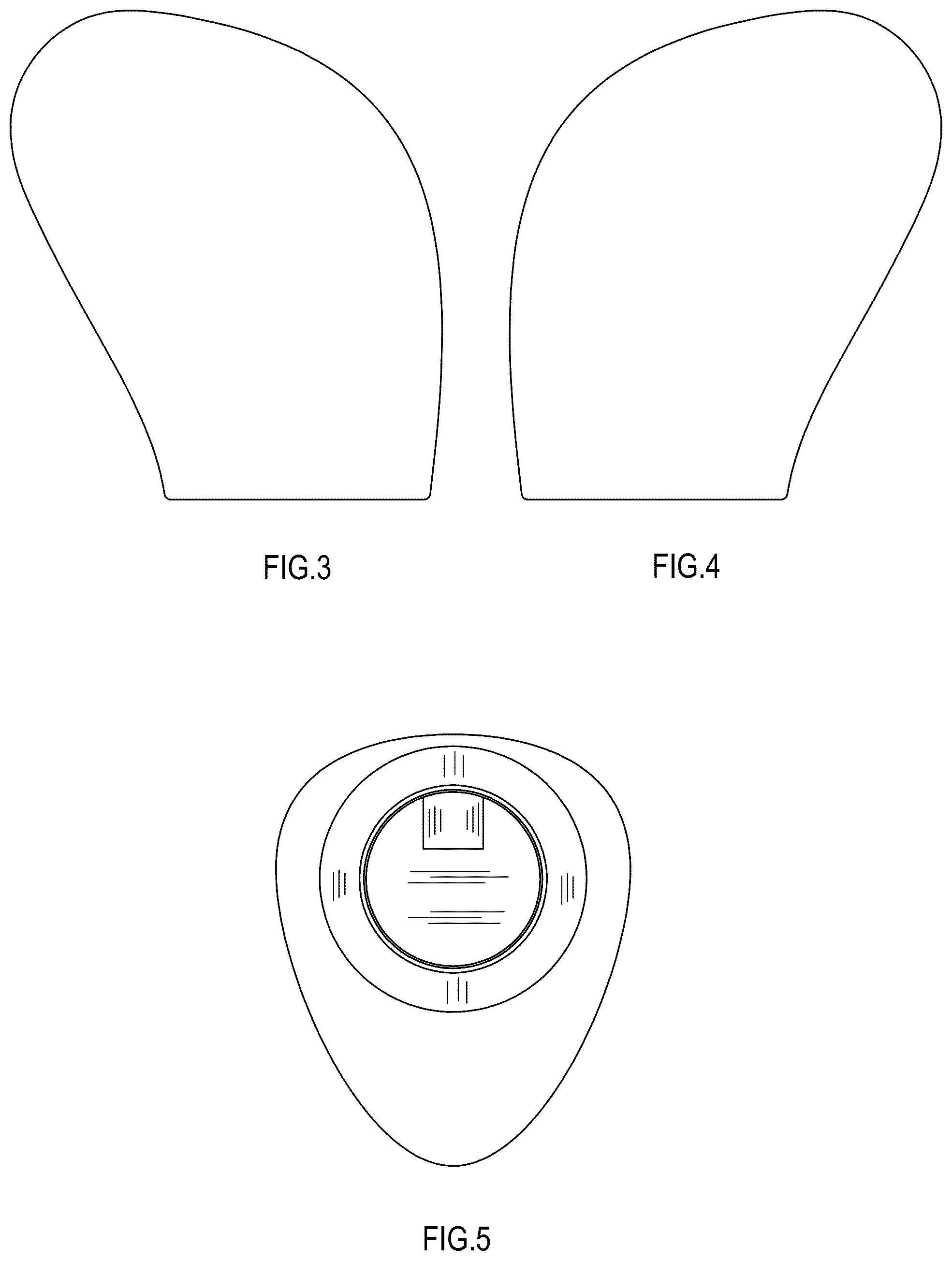Patent USD1045111 Figure 2 – Skin massager applicator head