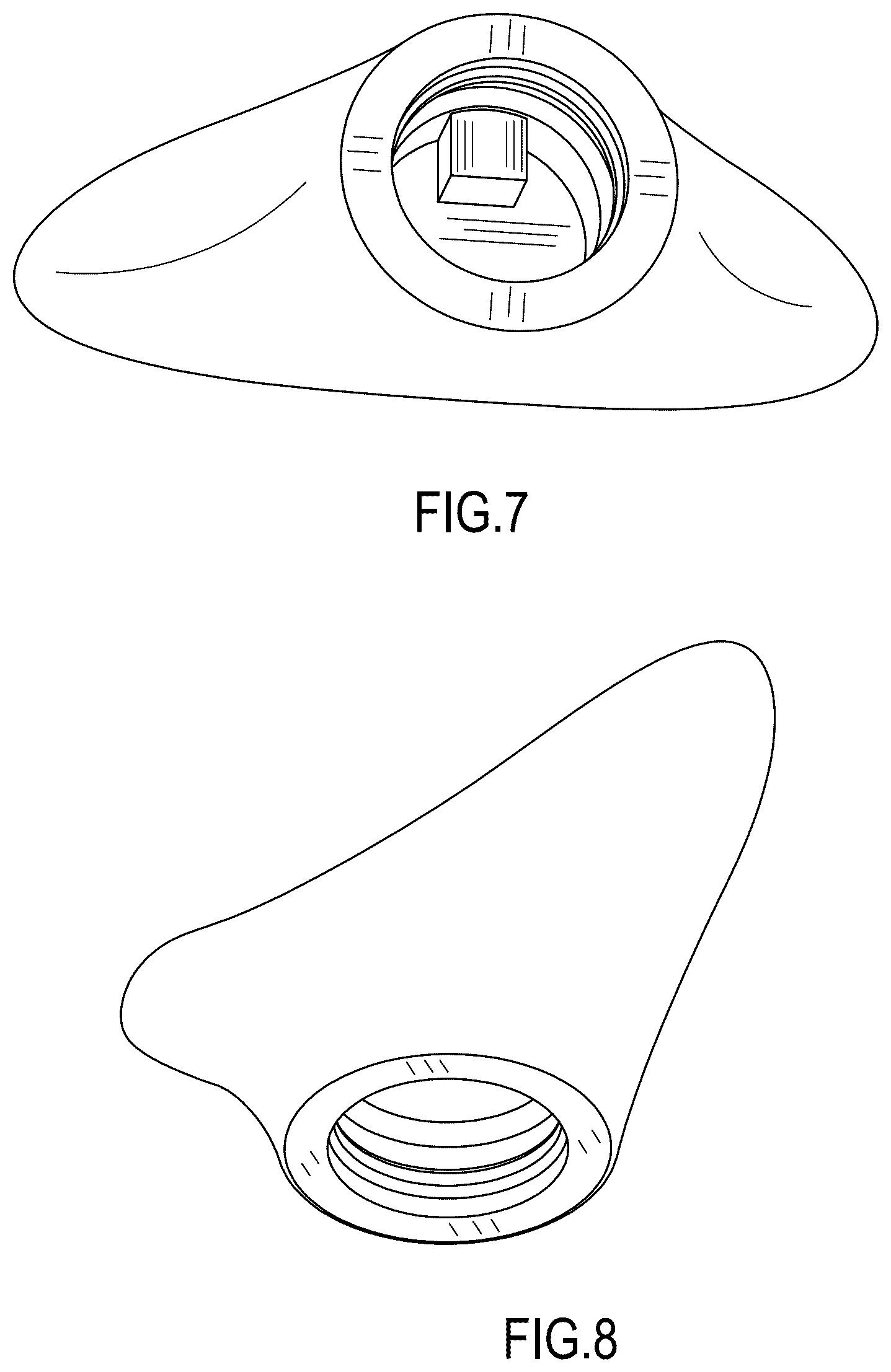 Patent USD1045112 Figure 3 – Skin massager applicator head
