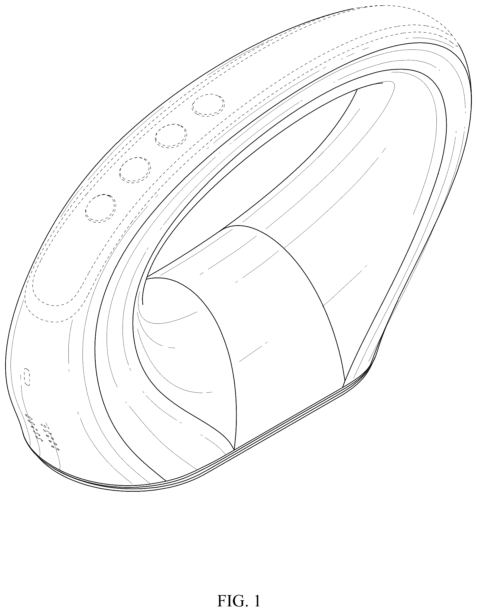 Patent USD1045114 Figure 1 – Combined massage and cellulite reduction device