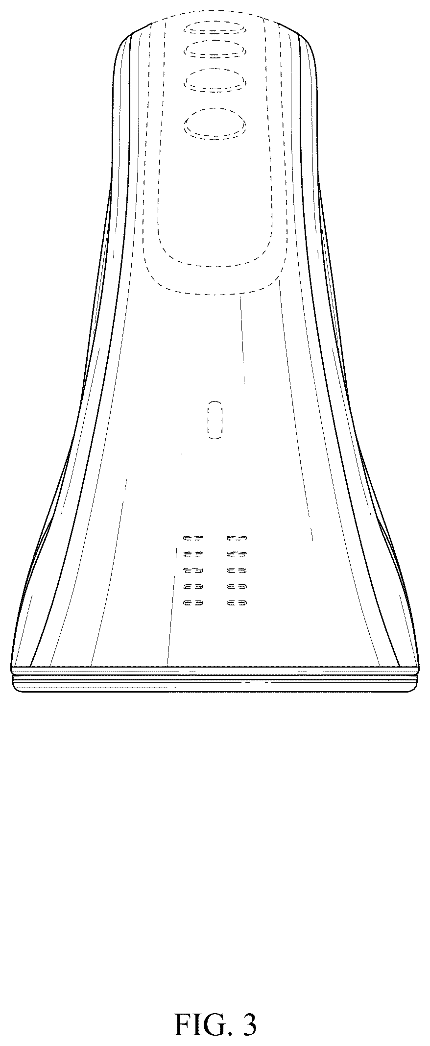 Patent USD1045114 Figure 3 – Combined massage and cellulite reduction device