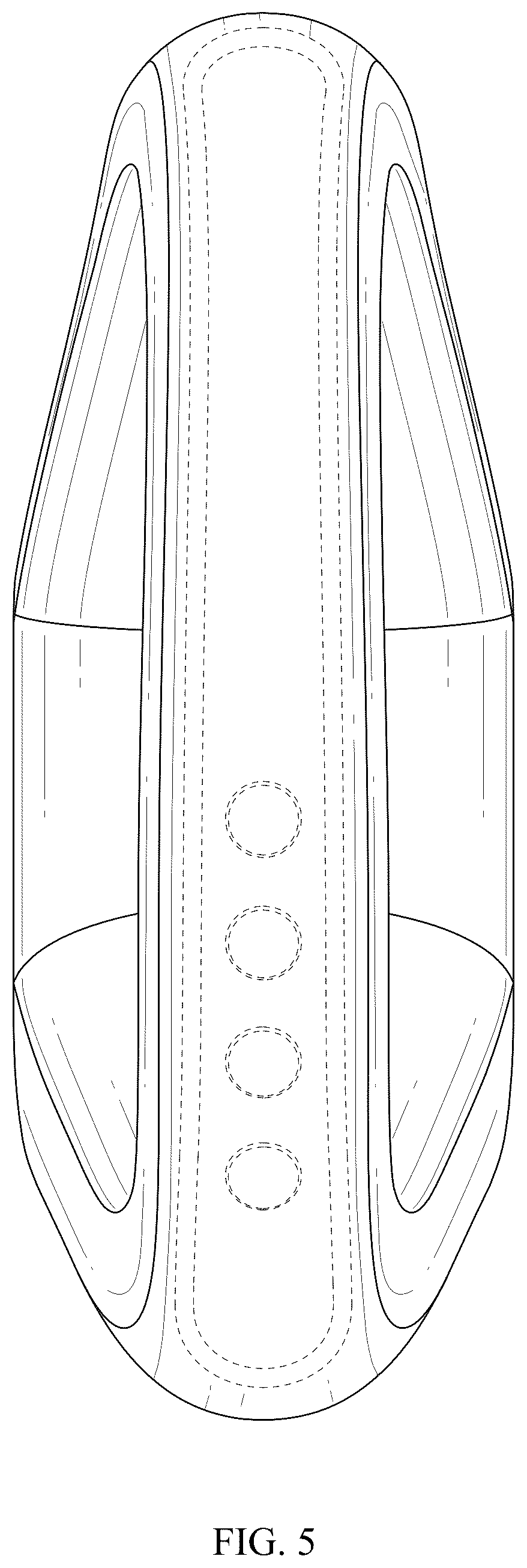 Patent USD1045114 Figure 5 – Combined massage and cellulite reduction device