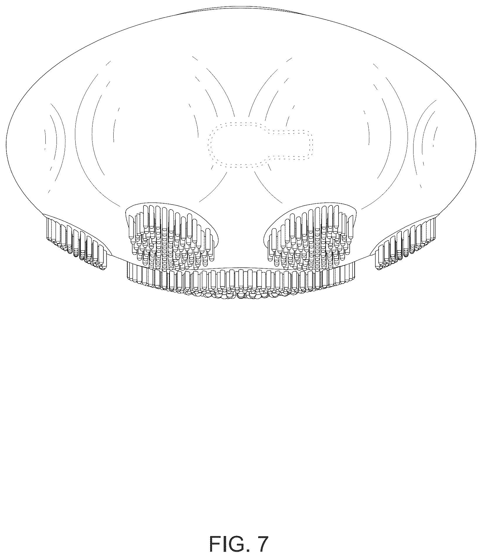 Patent USD1045115 Figure 7 – Portable massage brush