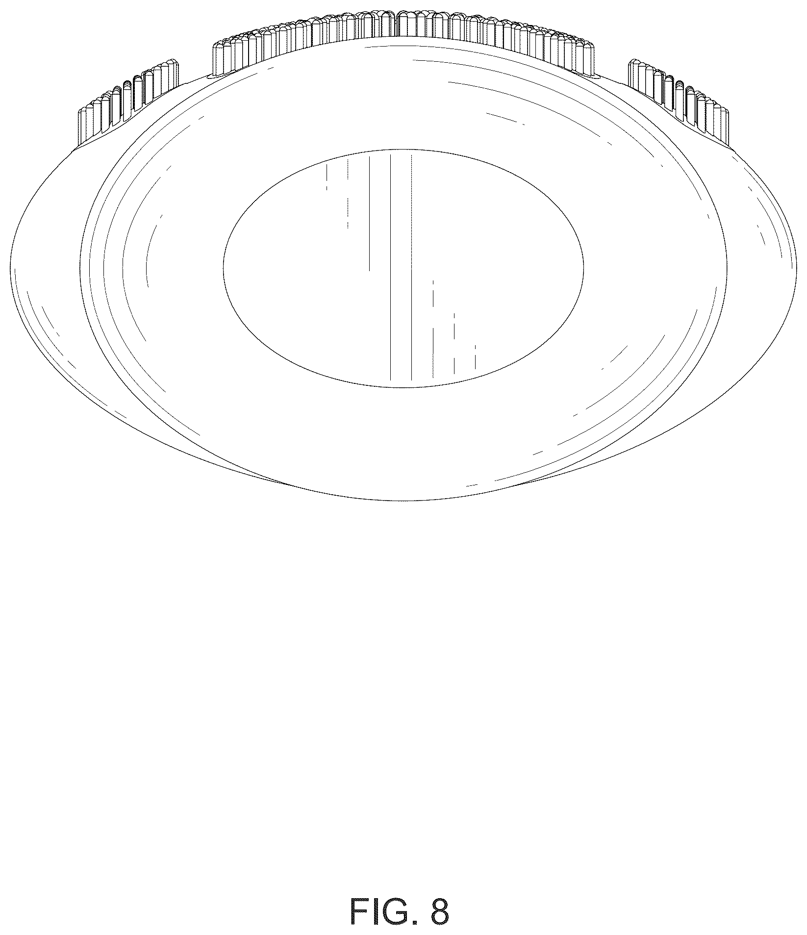 Patent USD1045115 Figure 8 – Portable massage brush