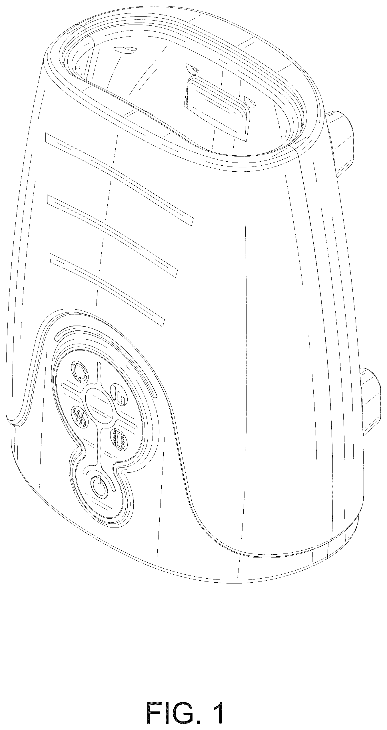 Patent USD1045117 Figure 1 – Hand massager