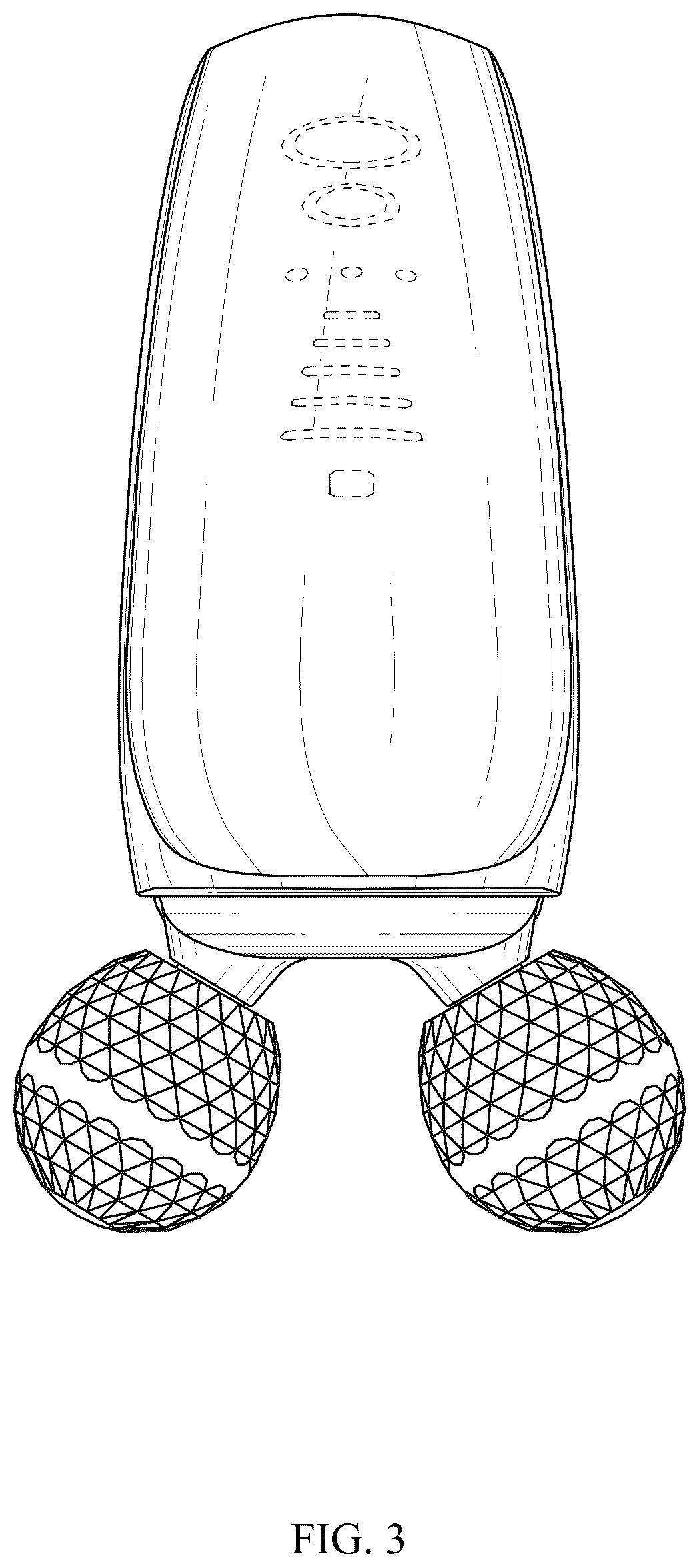 Patent USD1045118 Figure 3 – Cellulite reduction massager