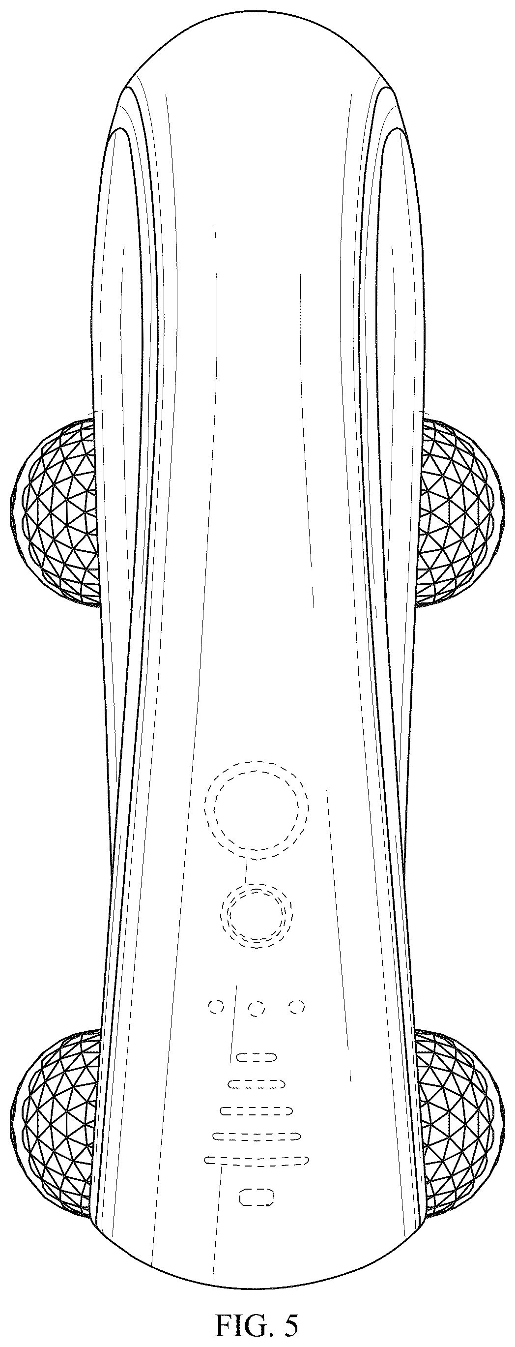 Patent USD1045118 Figure 5 – Cellulite reduction massager