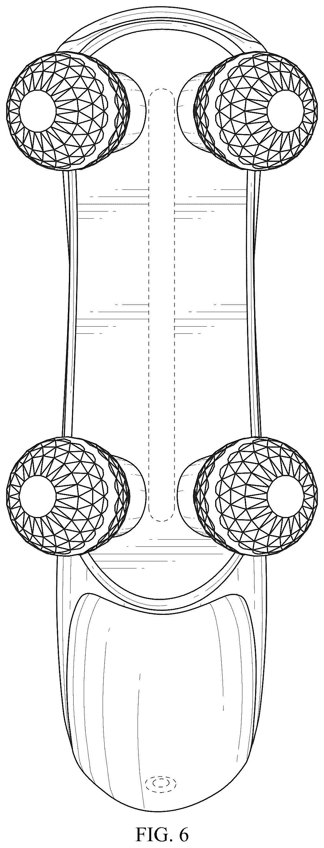 Patent USD1045118 Figure 6 – Cellulite reduction massager