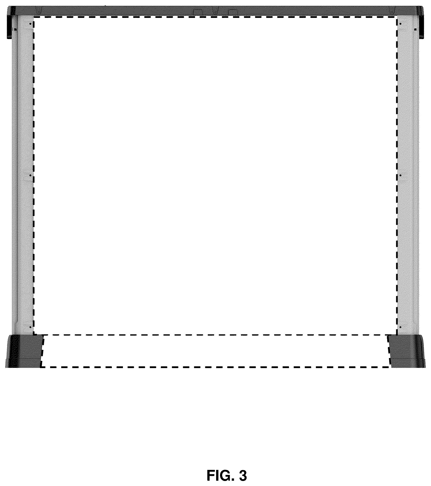 Patent USD1045130 Figure 3 – Outdoor storage shed