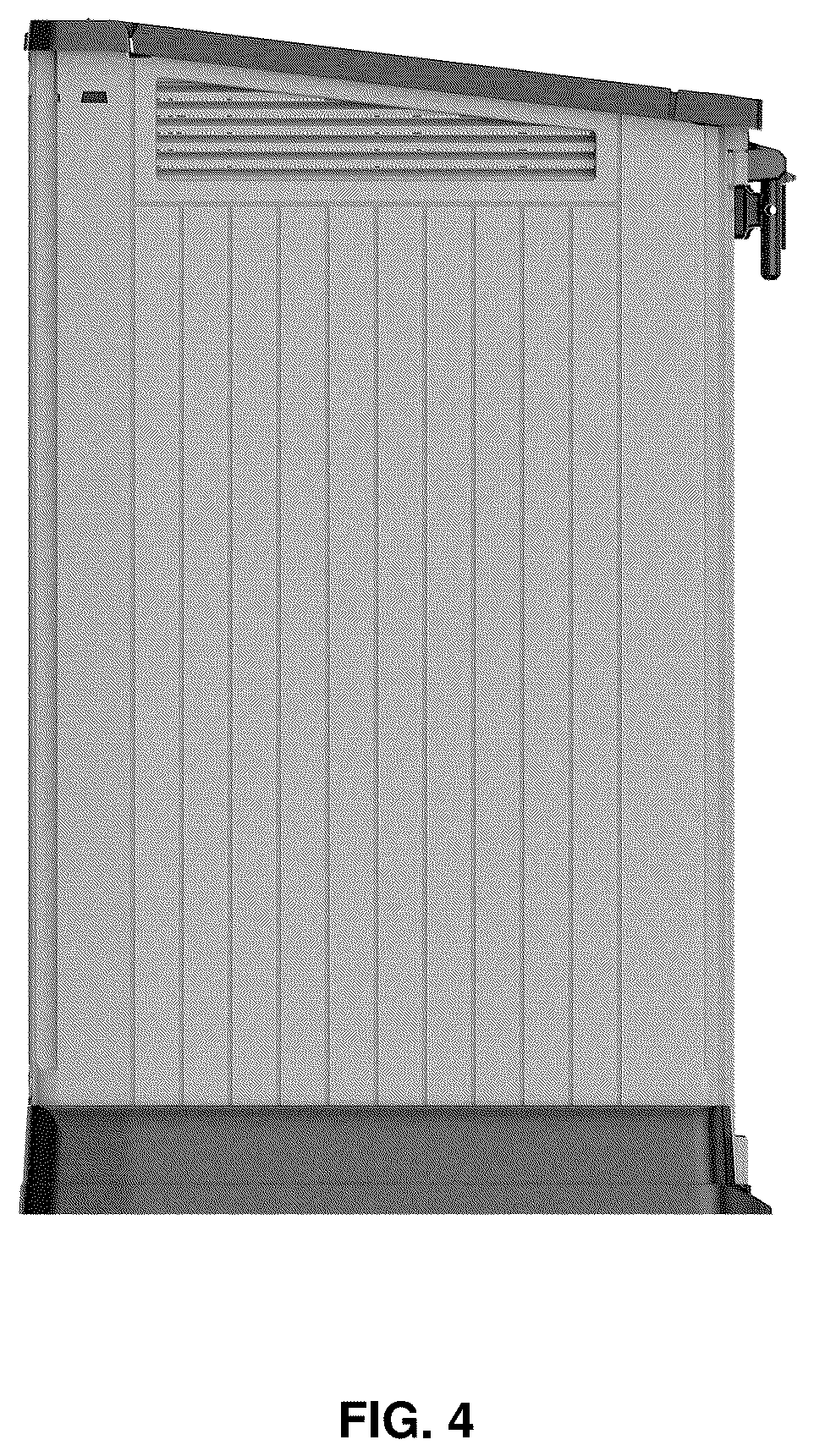 Patent USD1045130 Figure 4 – Outdoor storage shed