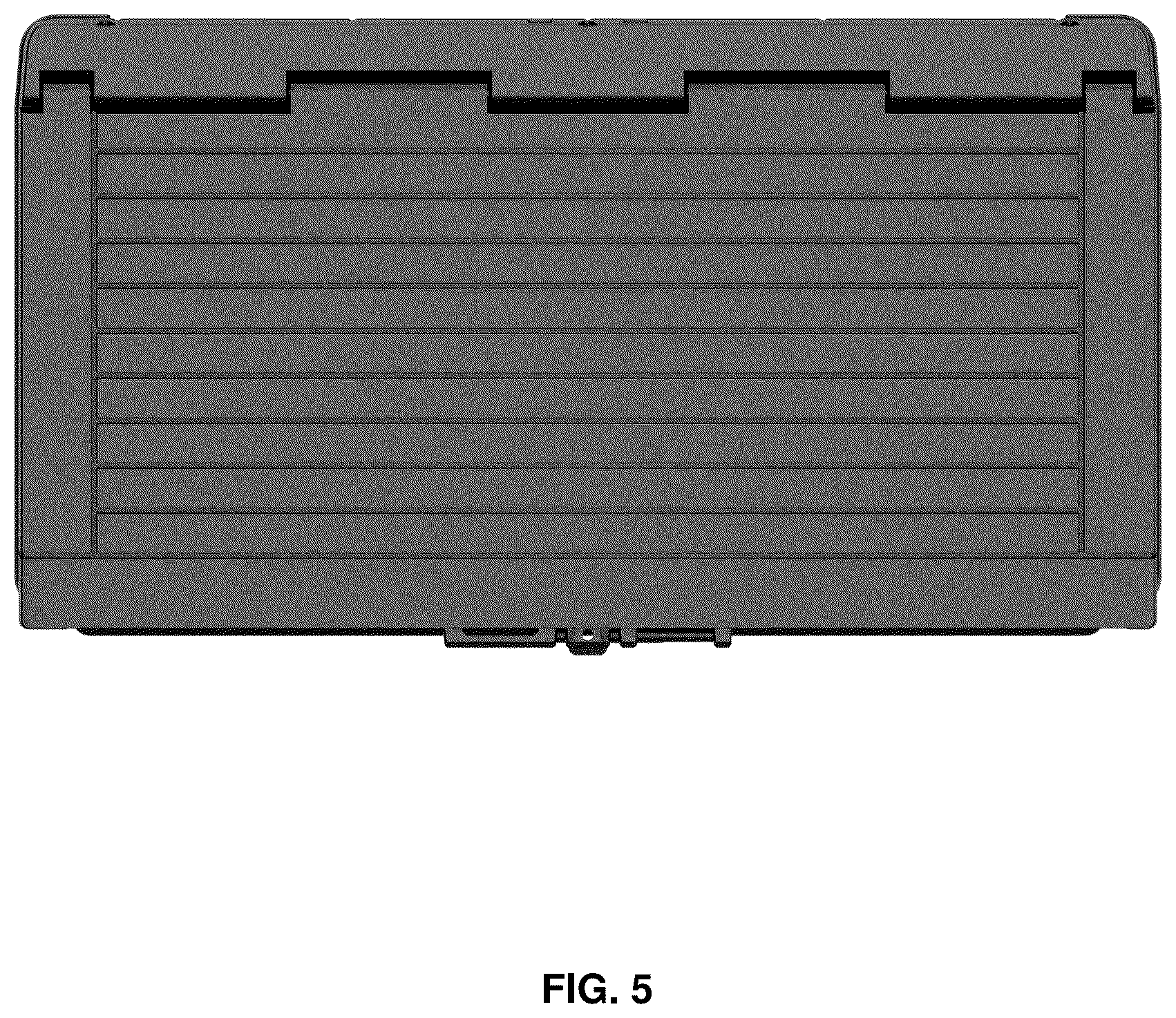 Patent USD1045130 Figure 5 – Outdoor storage shed