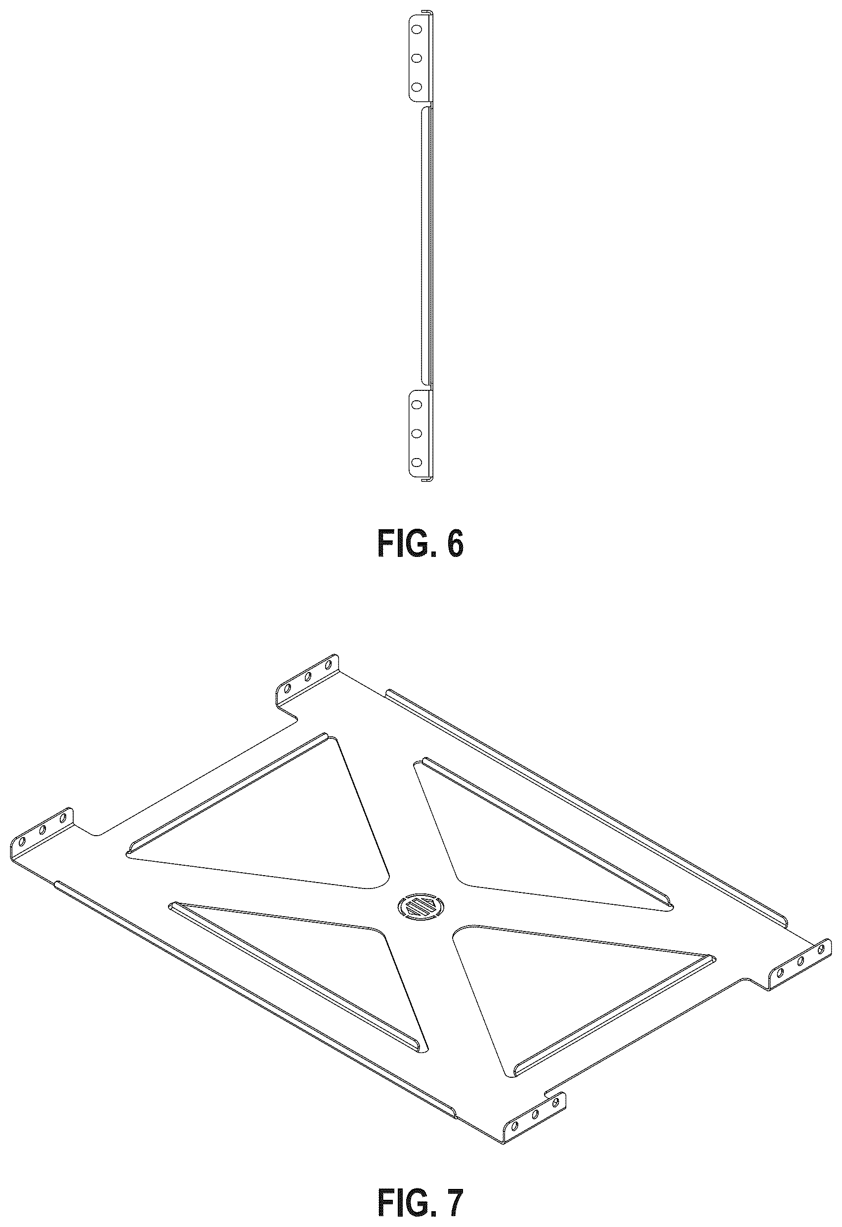 Patent USD1045135 Figure 3 – Brace panel
