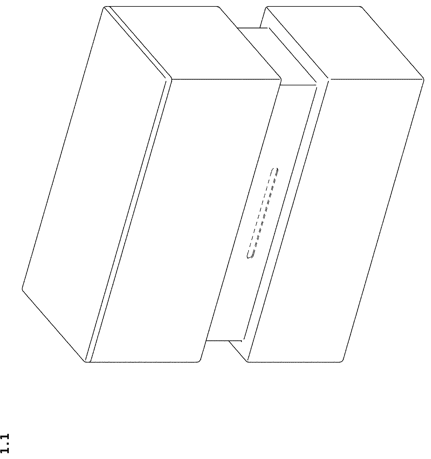 Patent USD1045139 Figure 1 – Adjustable cap for lumber