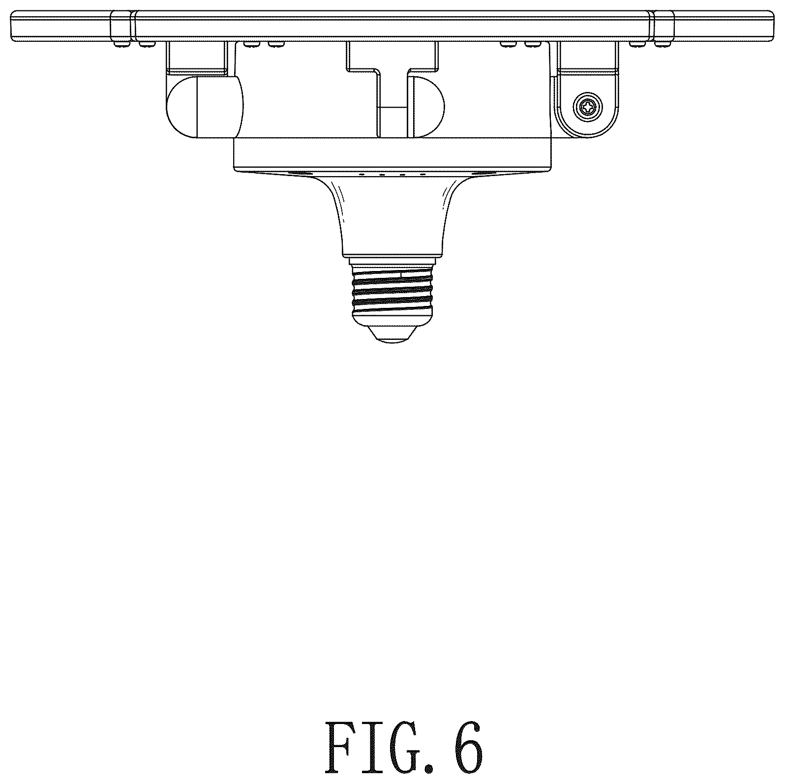 Patent USD1045142 Figure 6 – Folding garage lamp