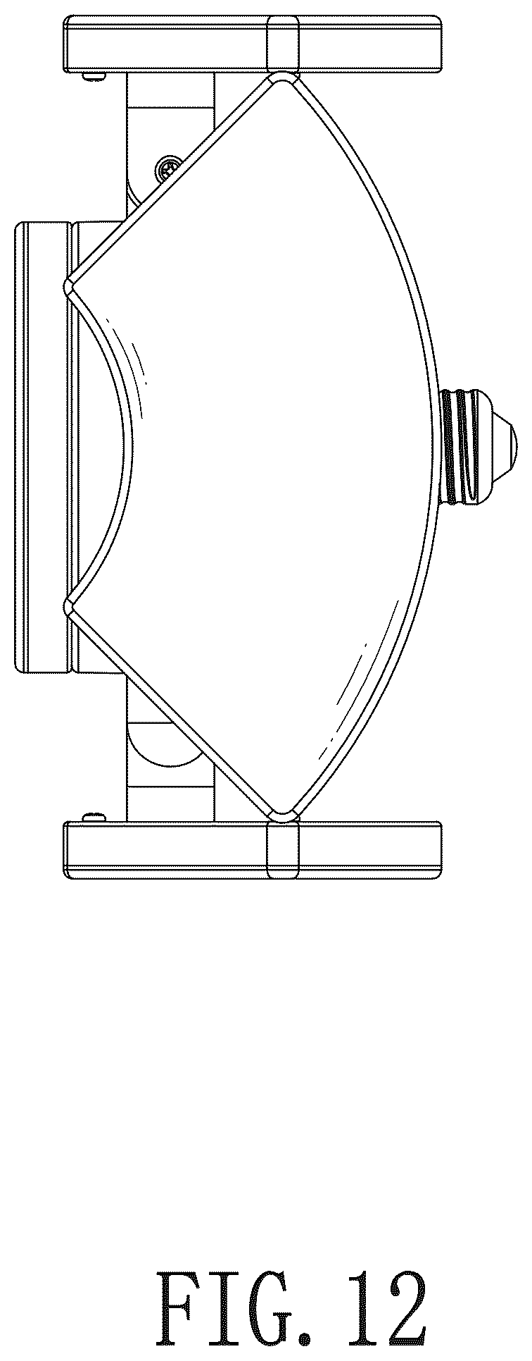 Patent USD1045142 Figure 12 – Folding garage lamp