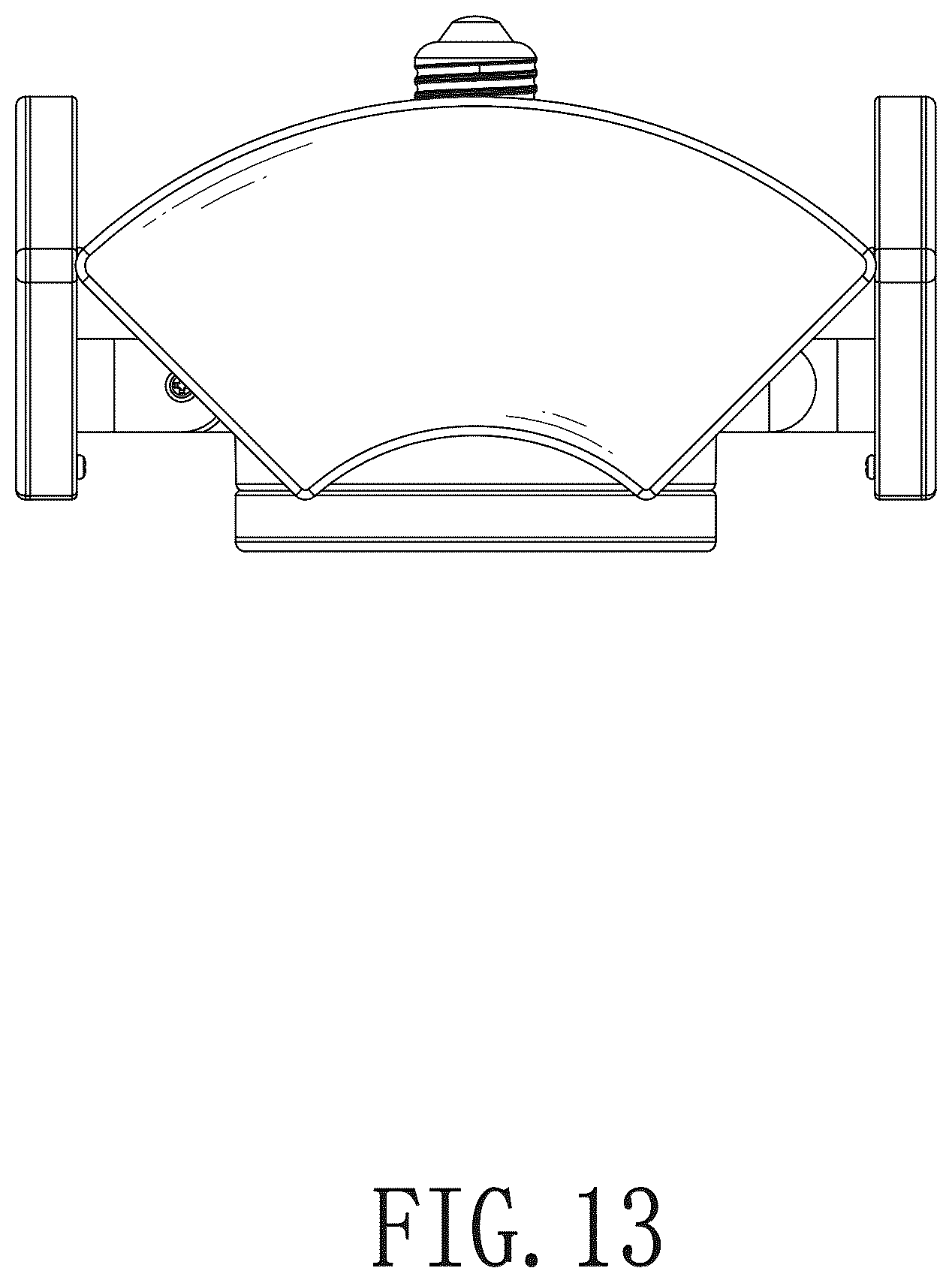 Patent USD1045142 Figure 13 – Folding garage lamp