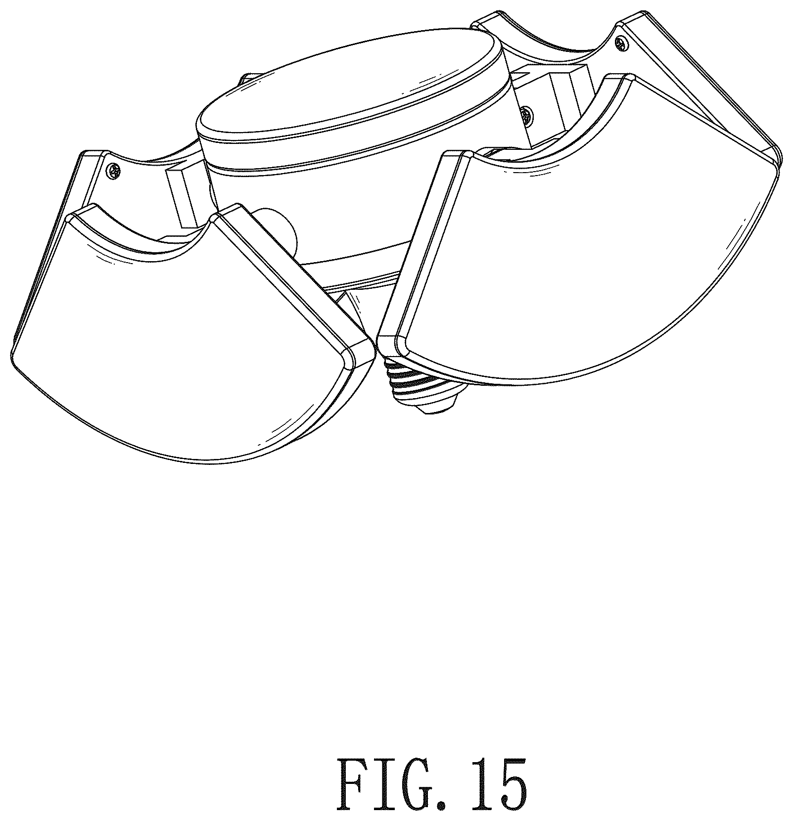 Patent USD1045142 Figure 15 – Folding garage lamp