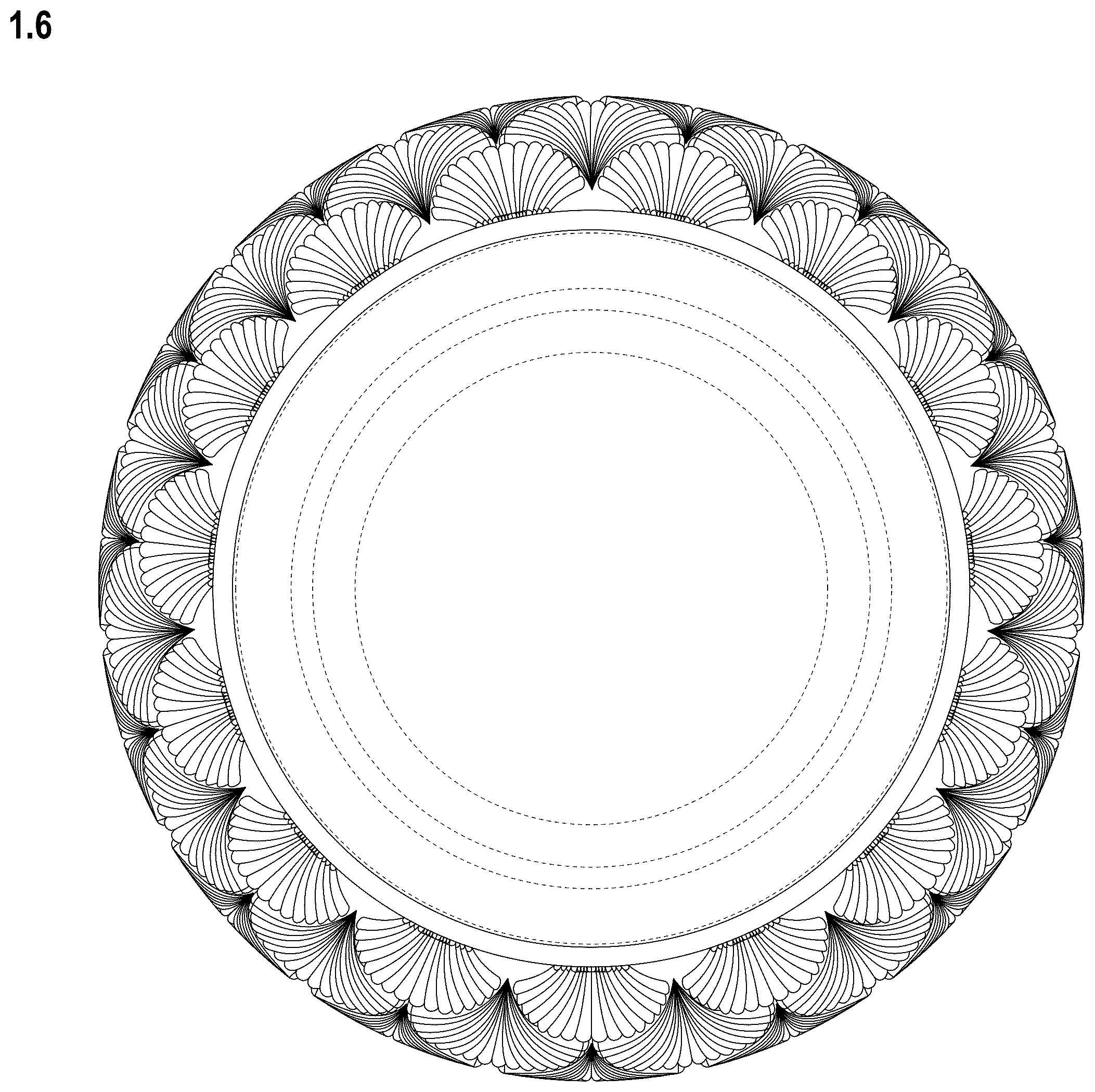Patent USD1045143 Figure 6 – Candle holder