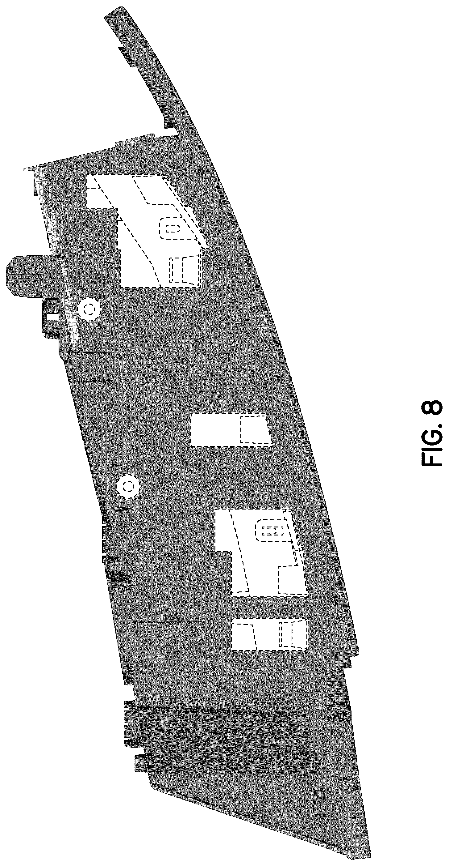 Patent USD1045146 Figure 8 – Vehicle taillight