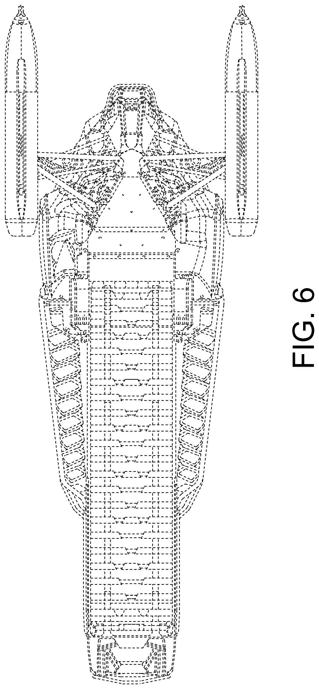 Patent USD1045148 Figure 6 – Combined snowmobile headlight with cowling