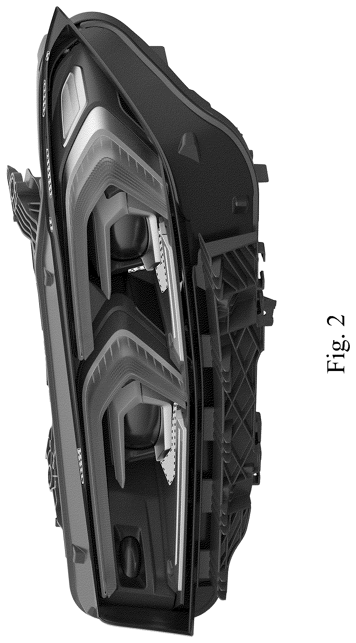 Patent USD1045149 Figure 2 – Headlight for a vehicle