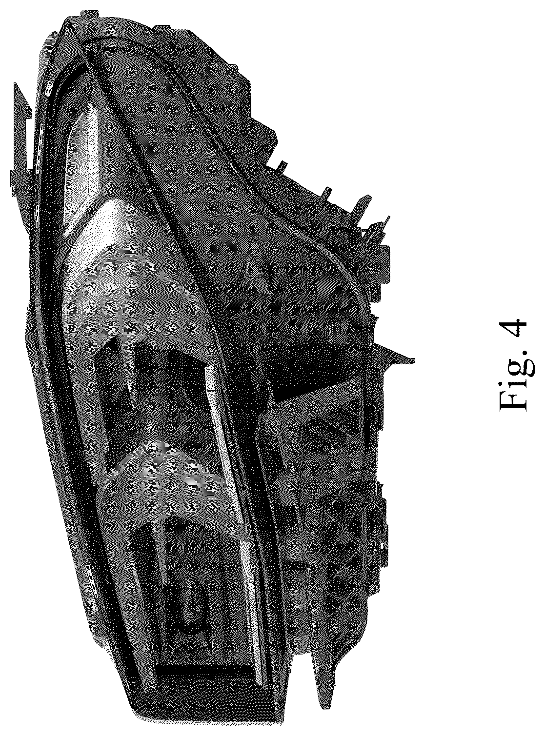 Patent USD1045149 Figure 4 – Headlight for a vehicle