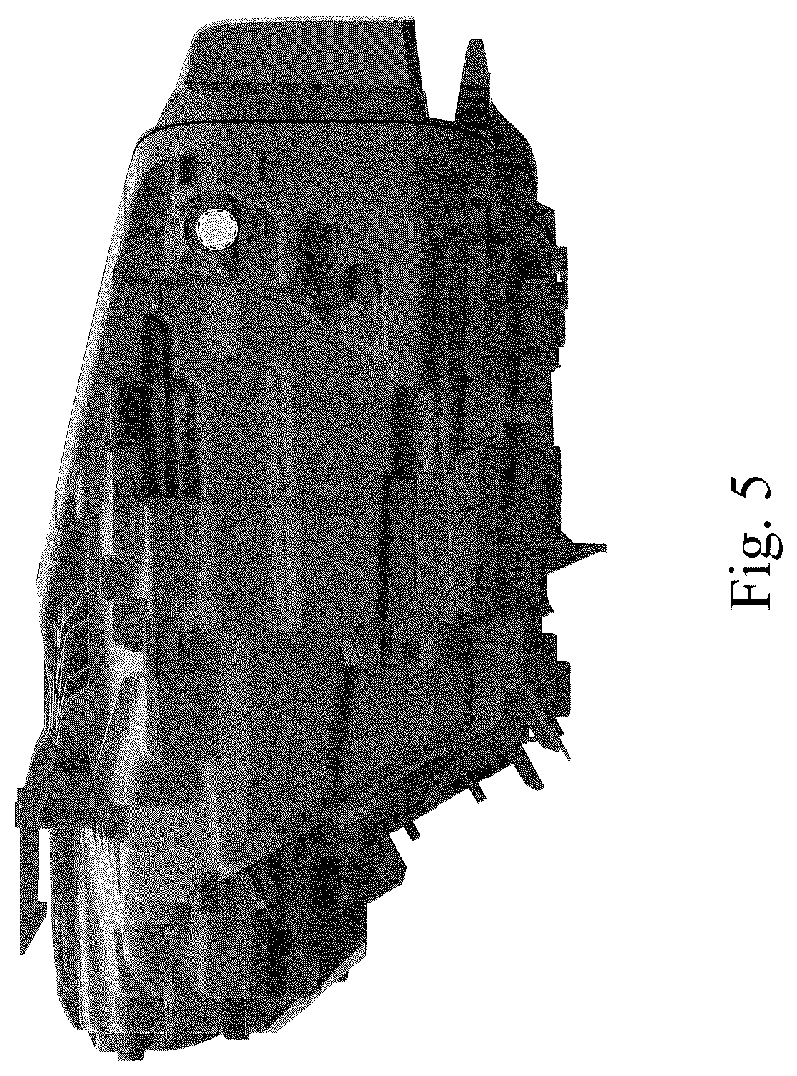 Patent USD1045149 Figure 5 – Headlight for a vehicle