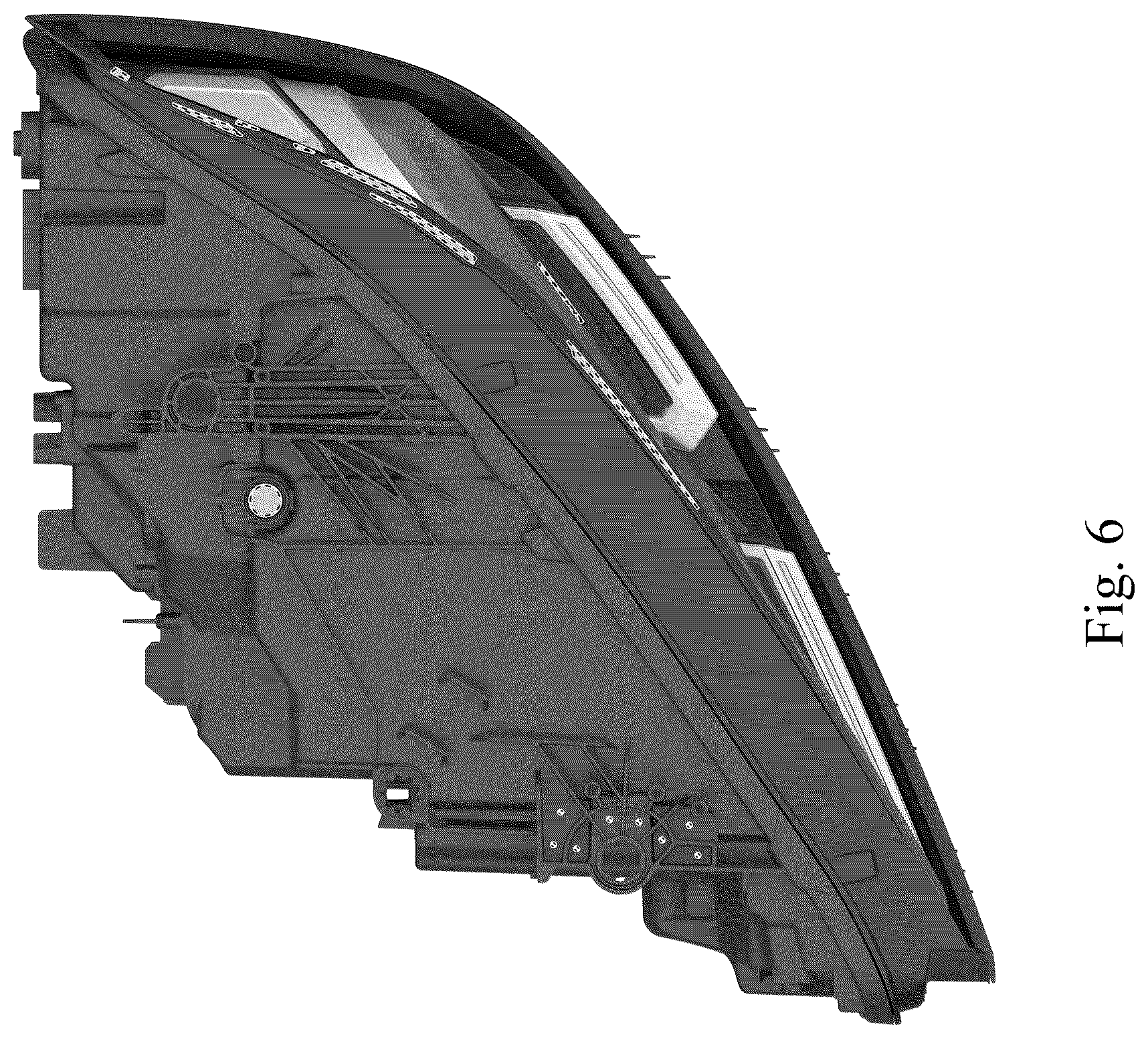 Patent USD1045149 Figure 6 – Headlight for a vehicle