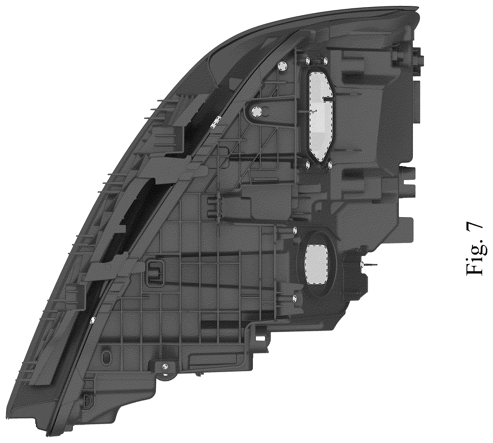 Patent USD1045149 Figure 7 – Headlight for a vehicle