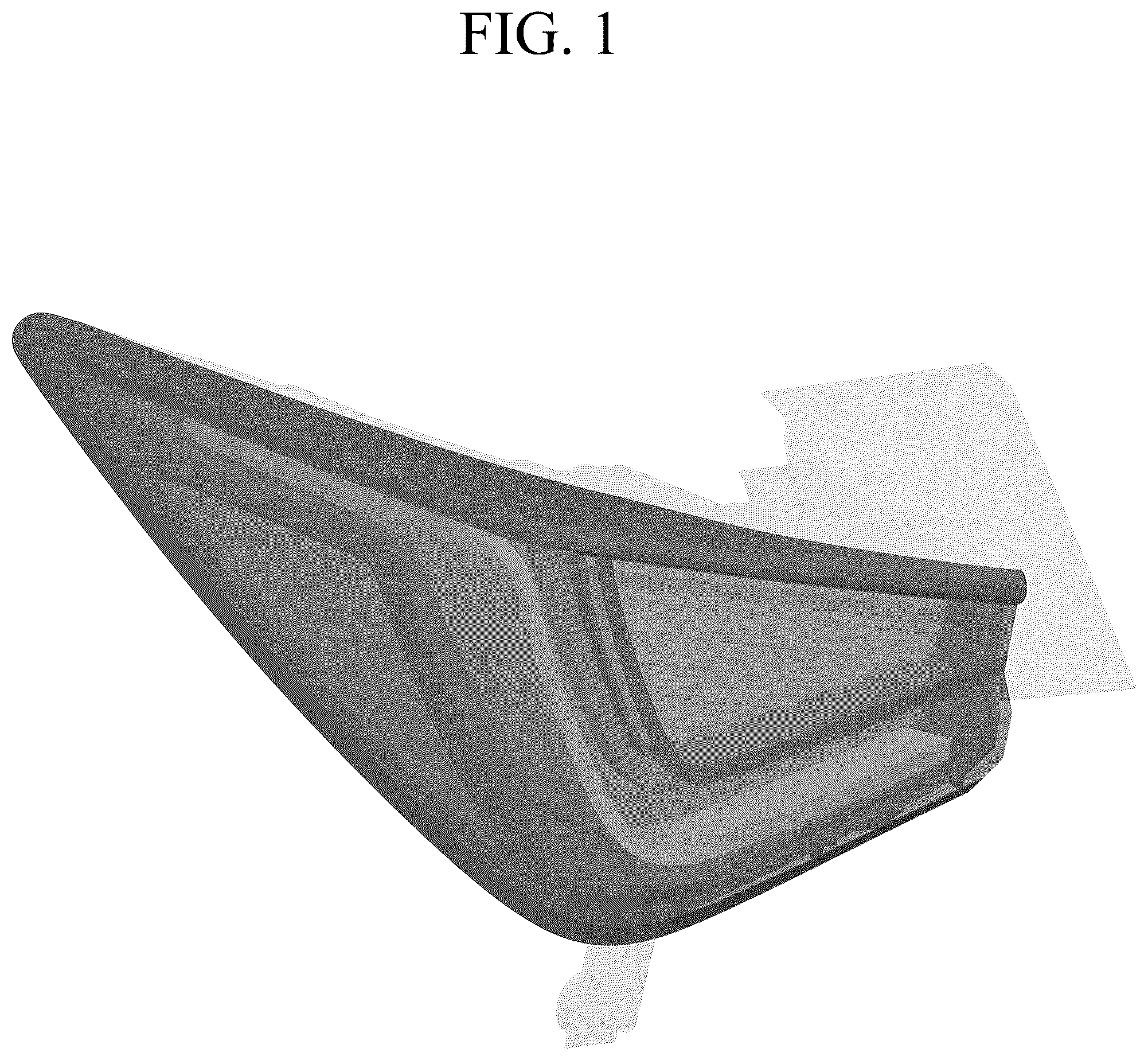 Patent USD1045151 Figure 1 – Tail light for automobile