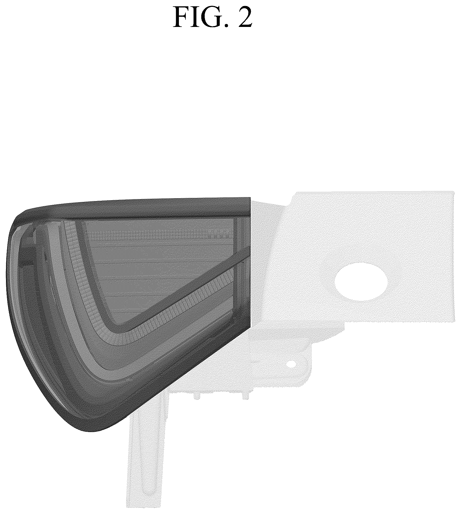 Patent USD1045151 Figure 2 – Tail light for automobile
