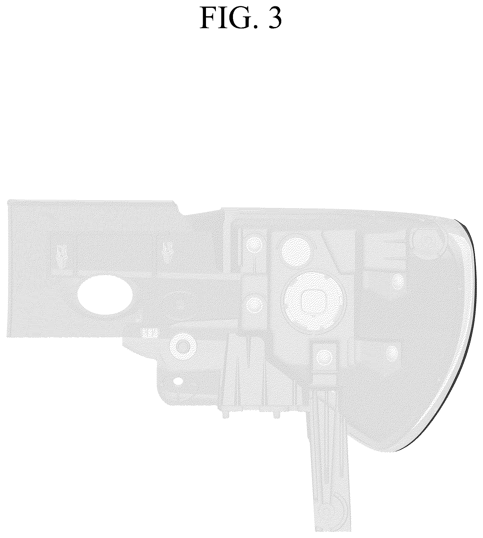 Patent USD1045151 Figure 3 – Tail light for automobile