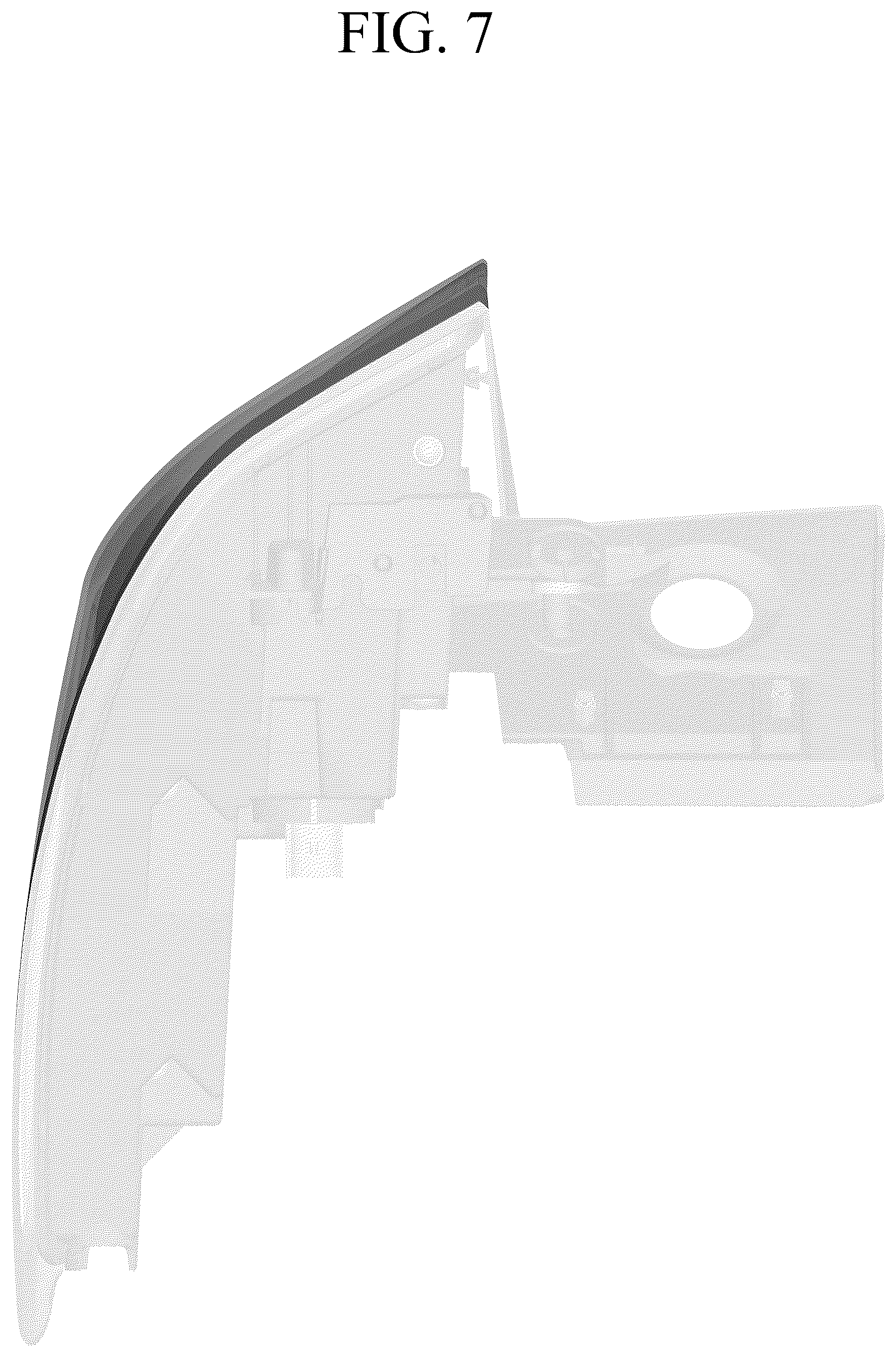 Patent USD1045151 Figure 7 – Tail light for automobile
