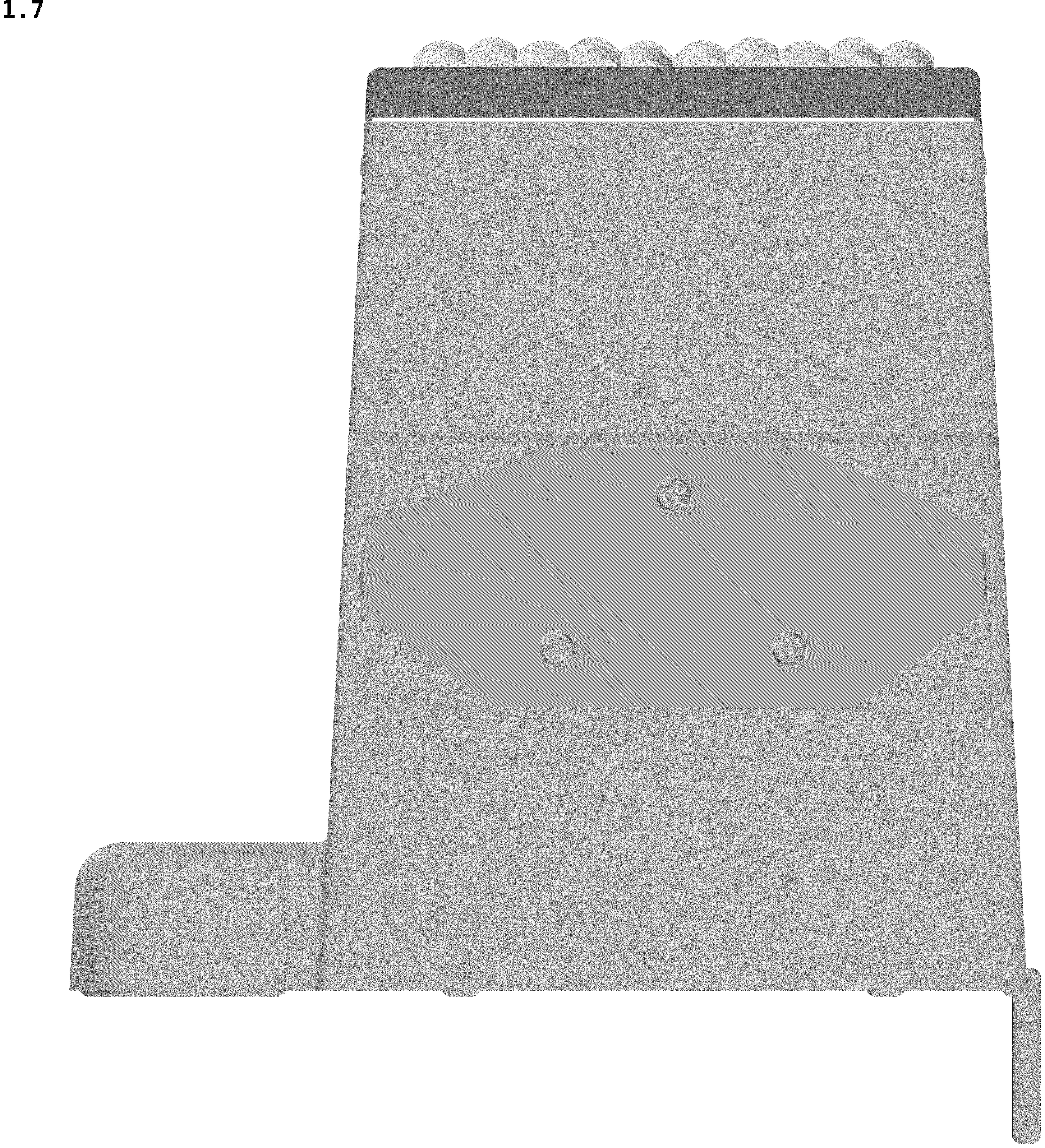 Patent USD1045153 Figure 7 – Lens module for automotive lamps