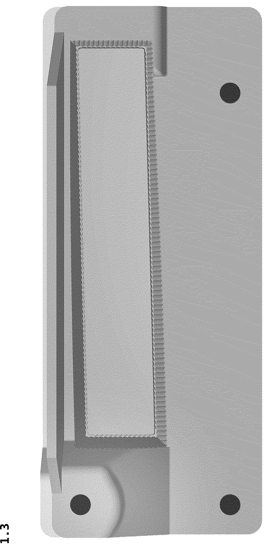 Patent USD1045155 Figure 3 – Lens module for automotive lamps