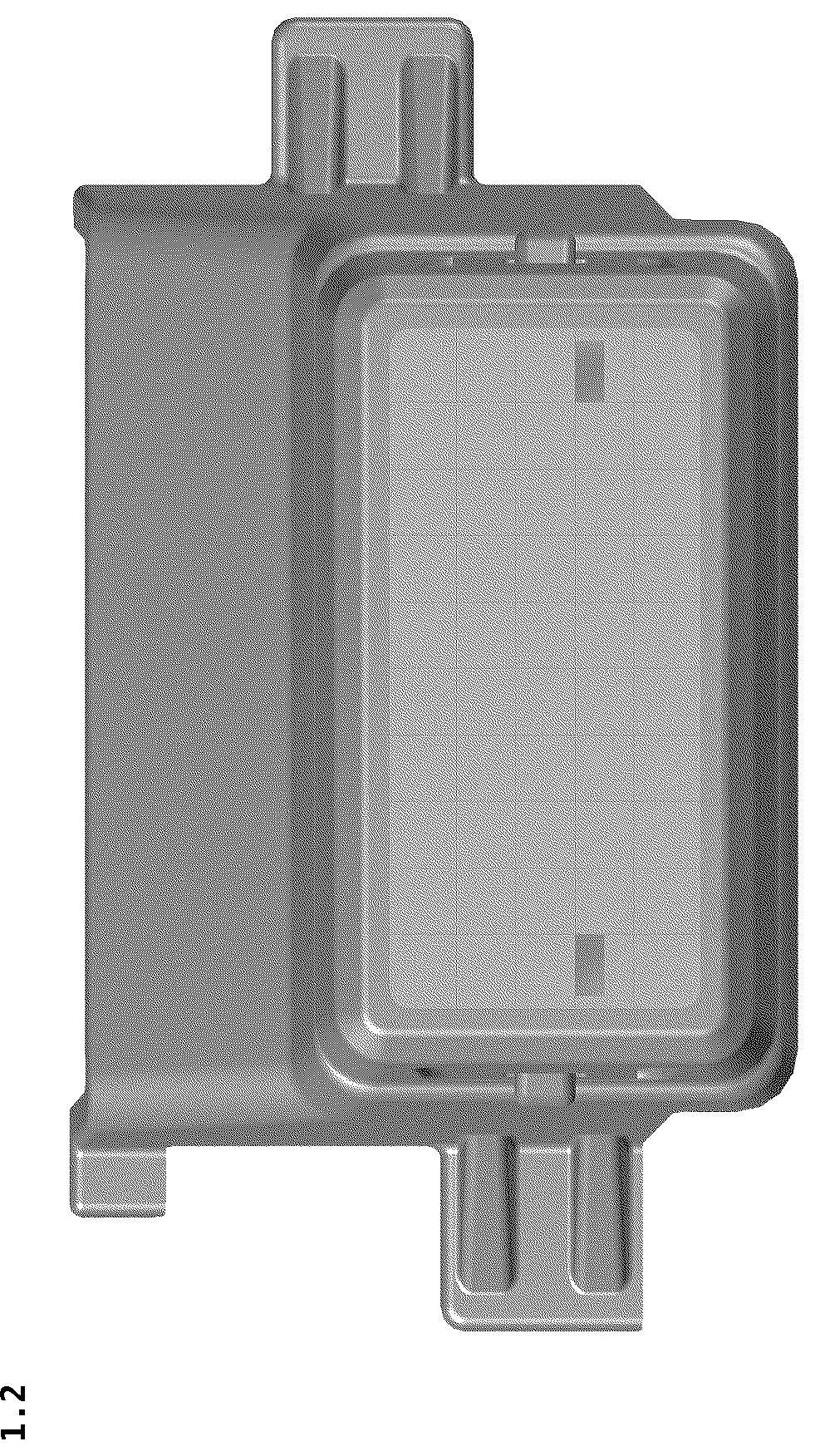 Patent USD1045156 Figure 2 – Lens module for automotive lamps