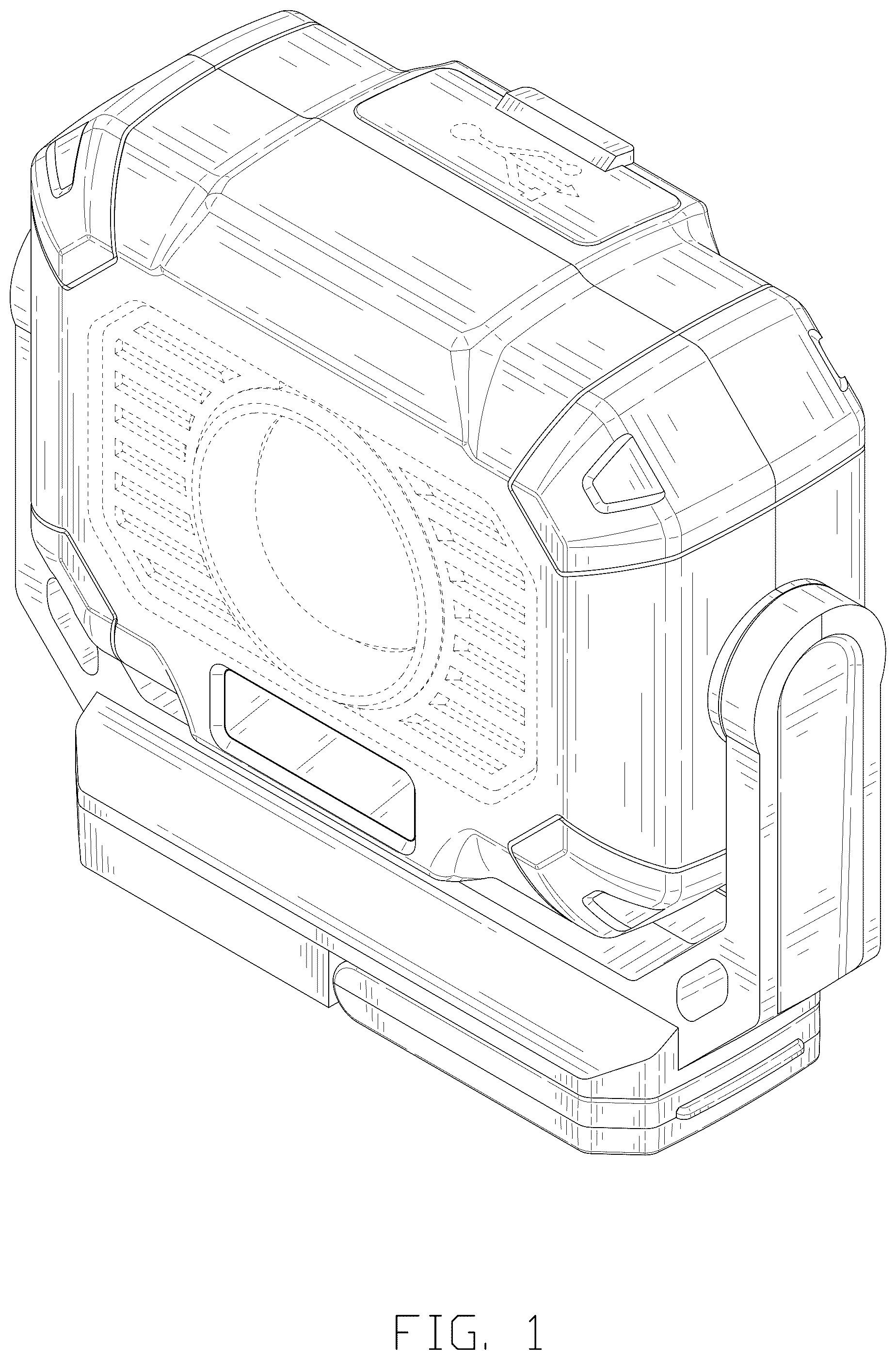 Patent USD1045158 Figure 1 – Work light