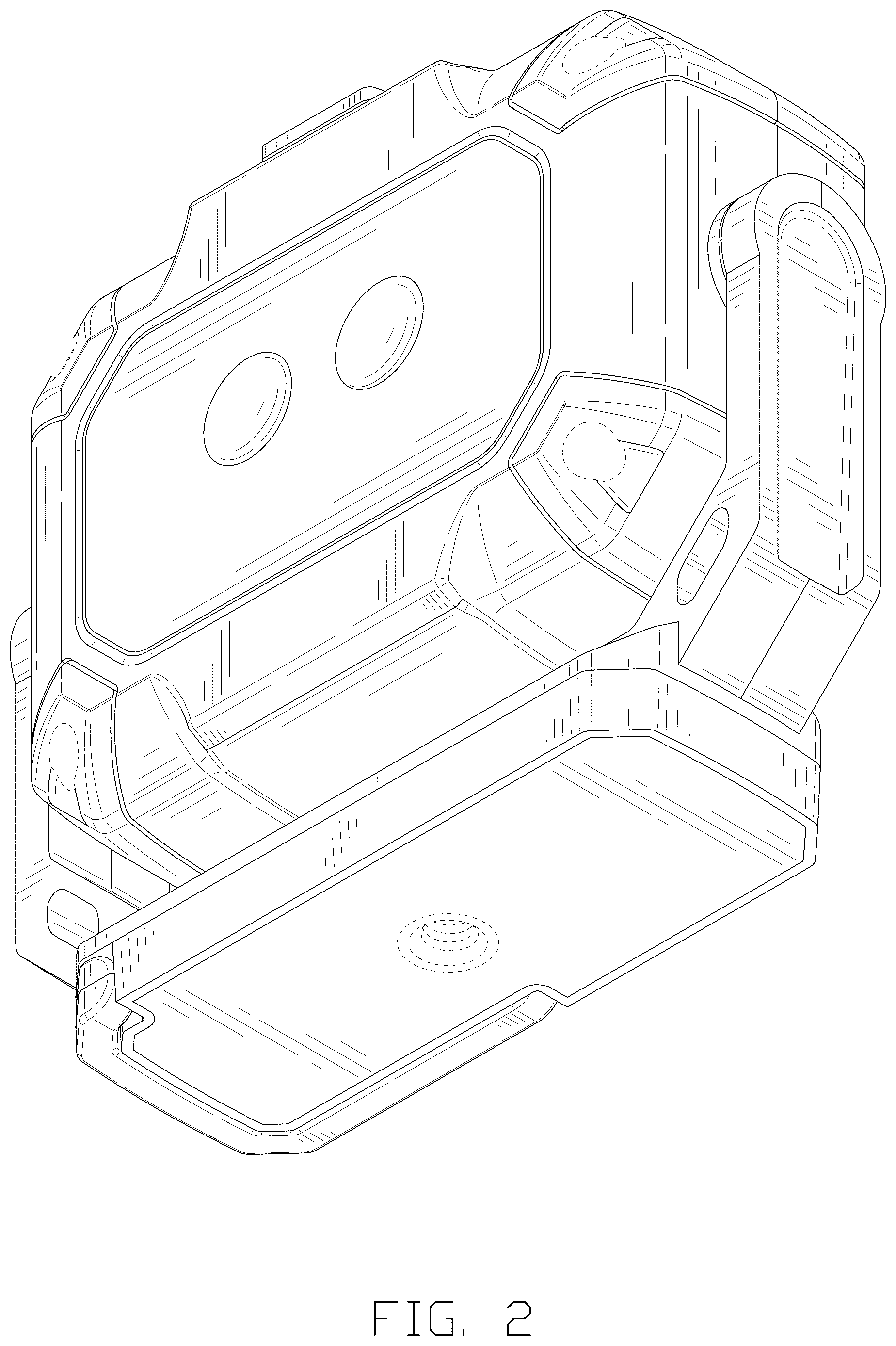 Patent USD1045158 Figure 2 – Work light