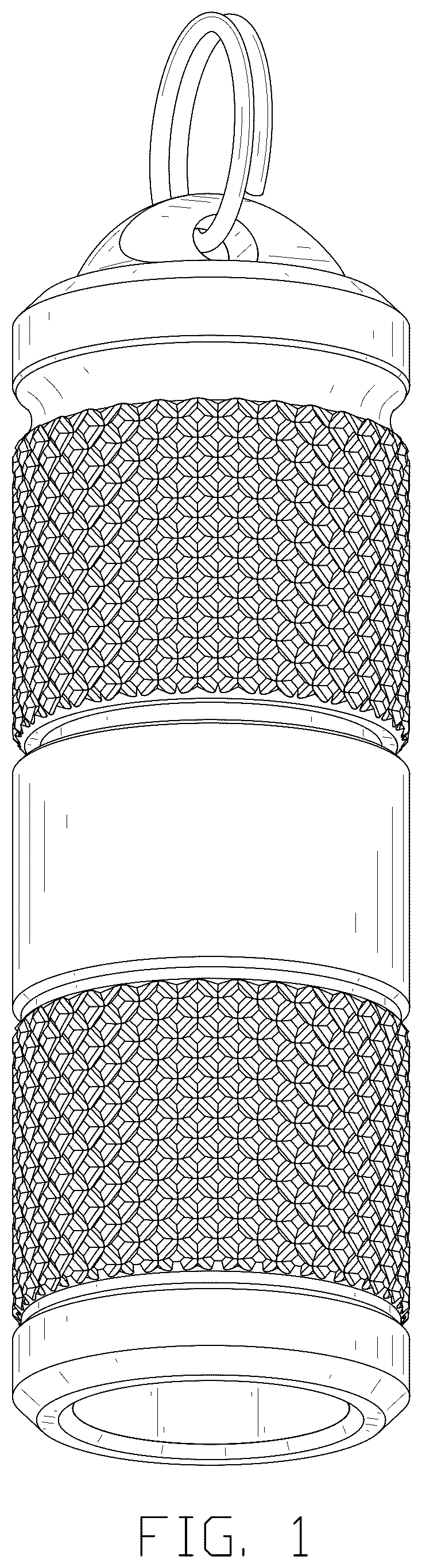 Patent USD1045160 Figure 1 – Flashlight