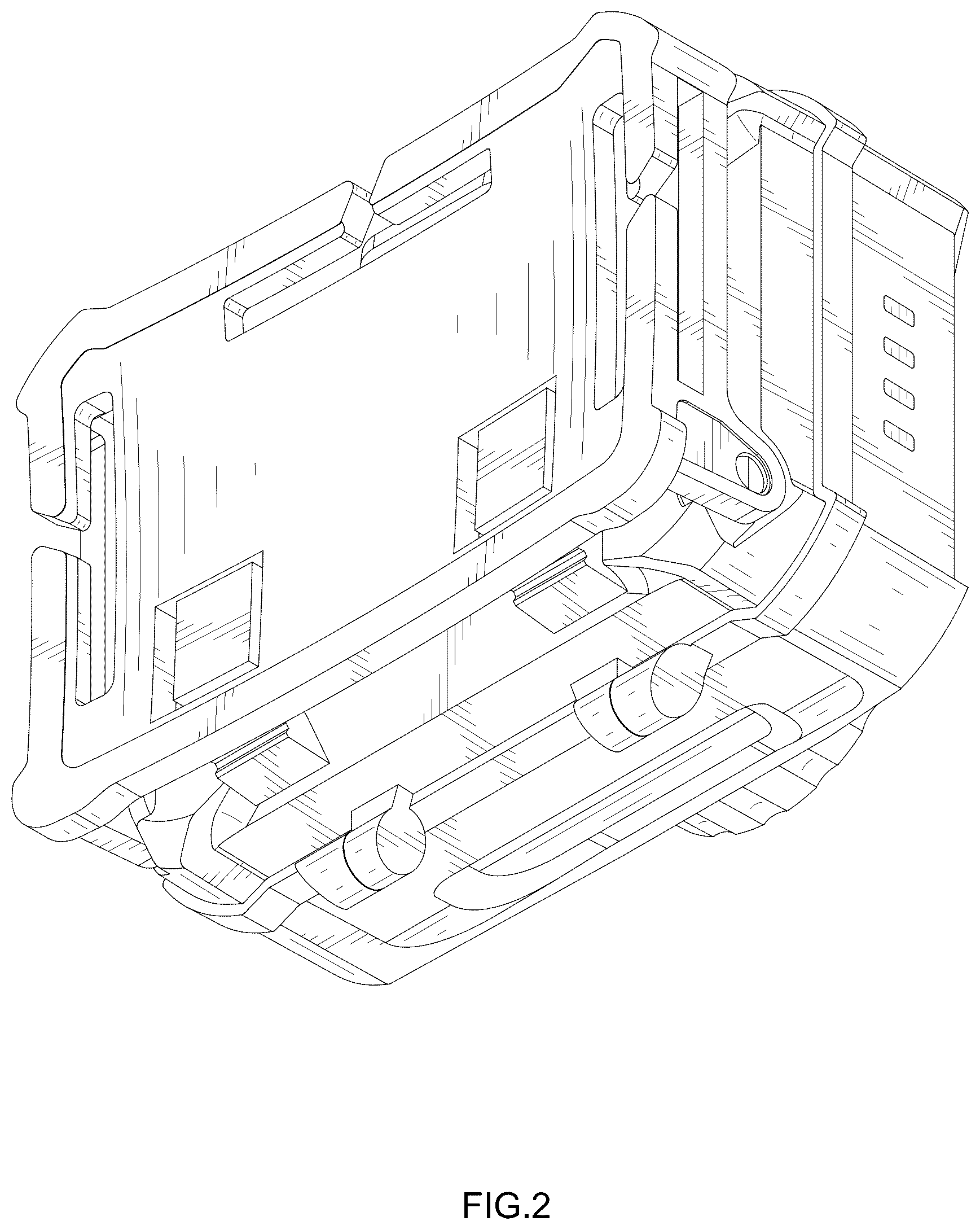 Patent USD1045161 Figure 2 – Head lamp