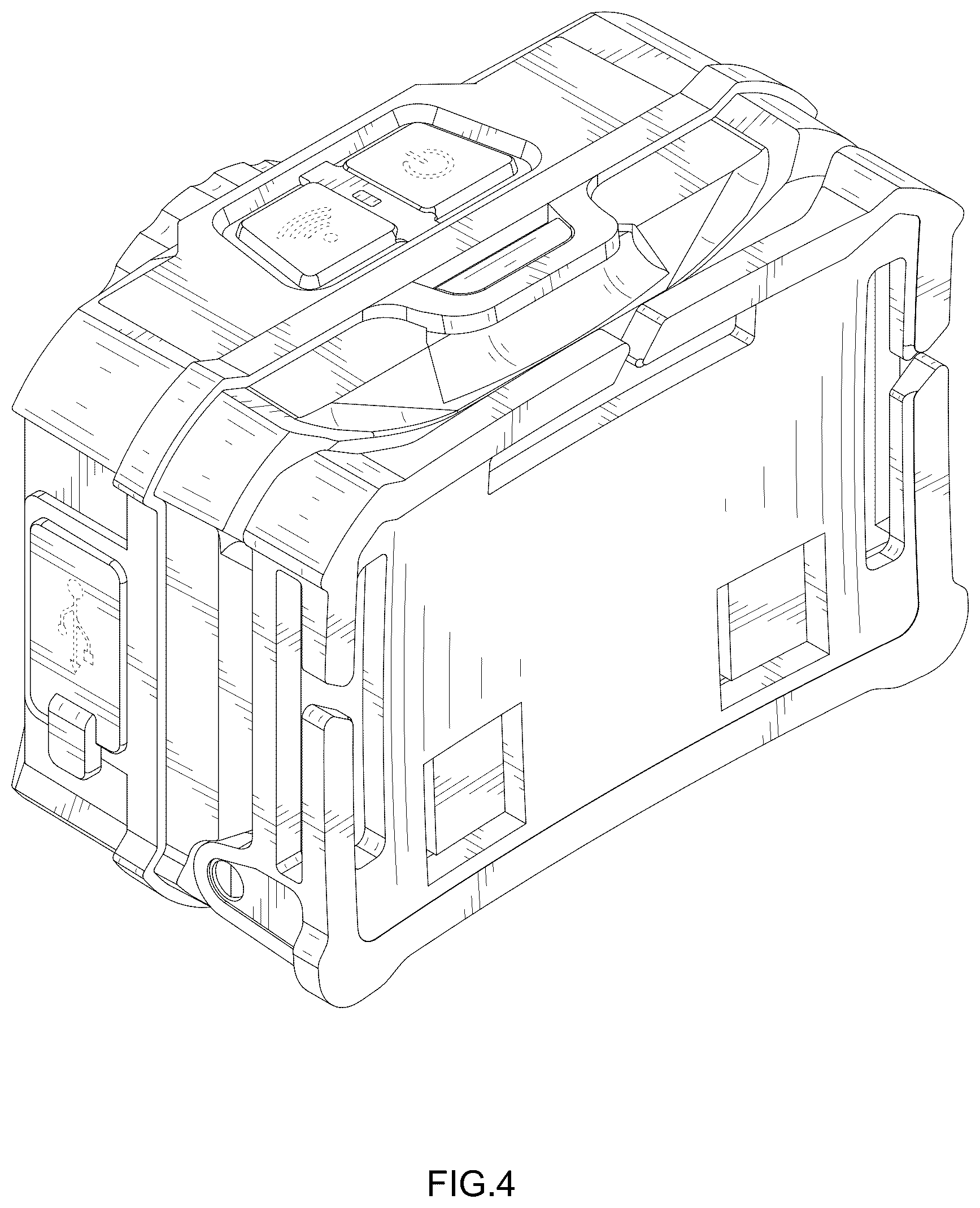 Patent USD1045161 Figure 4 – Head lamp