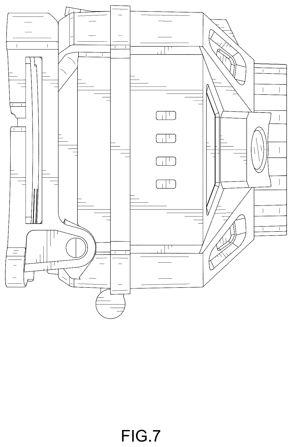 Patent USD1045161 Figure 7 – Head lamp
