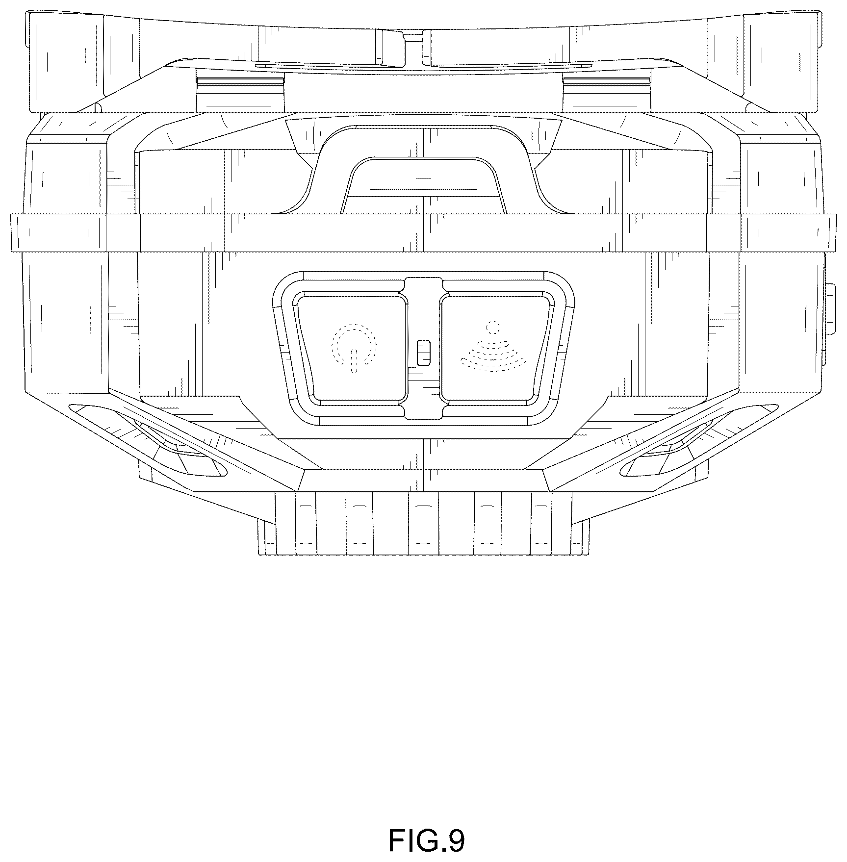 Patent USD1045161 Figure 9 – Head lamp